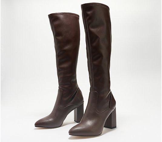 Franco Sarto Wide Calf Stretch Tall Boots - Kathrne - QVC.com