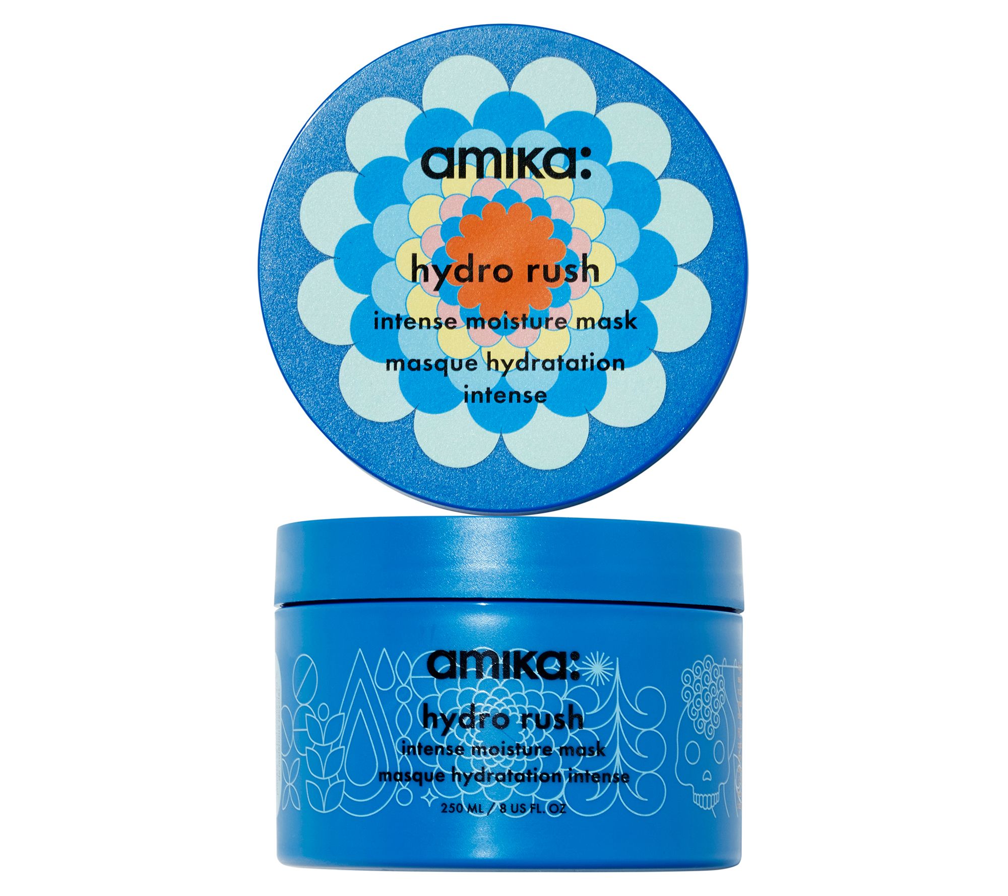 amika Hydro Rush Intense Moisture Mask w/ Hyalu ronic Acid