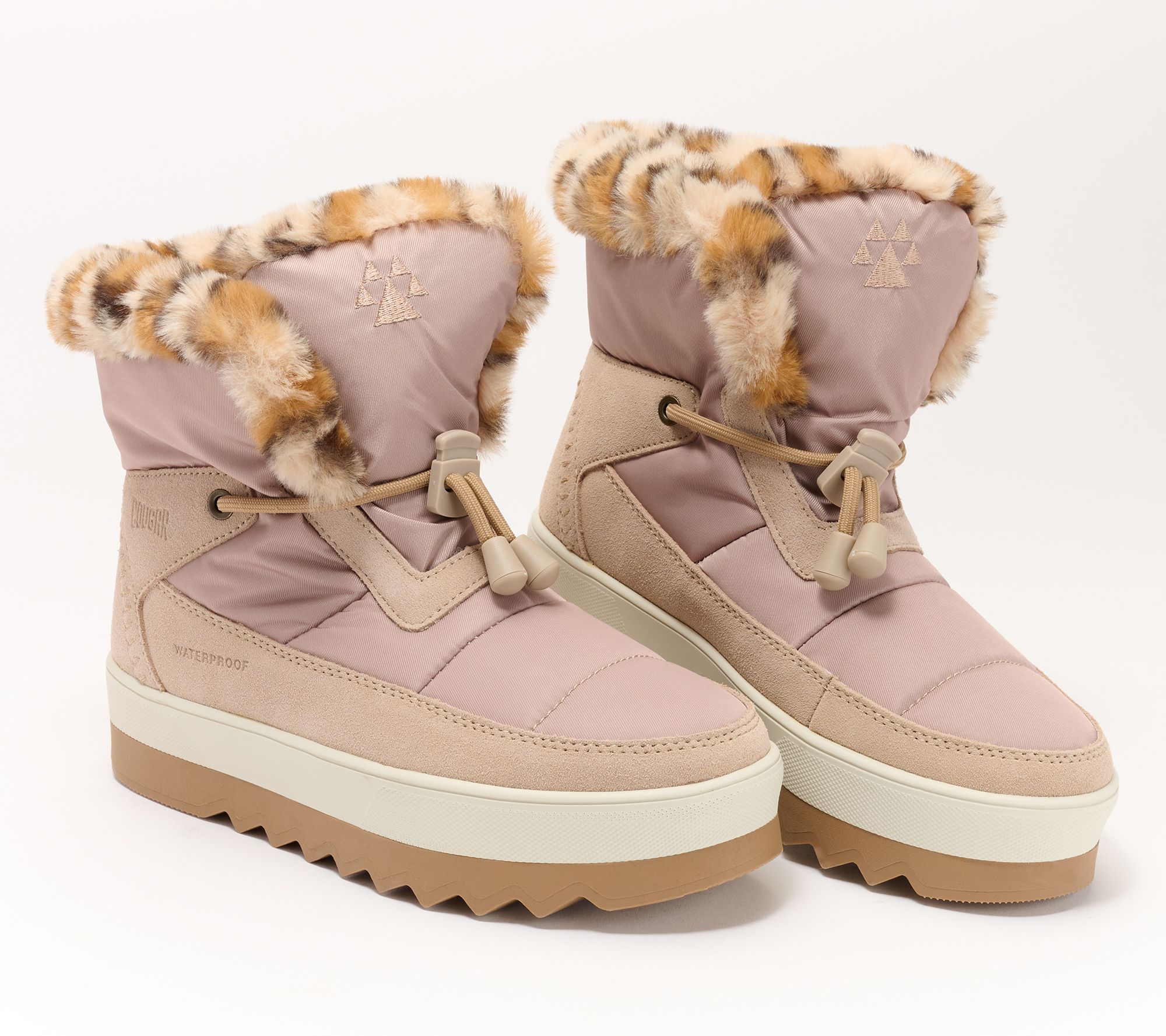 "As Is" Cougar Waterproof Faux Fur Winter Boots- Vibe