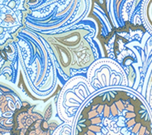 Blue Paisley