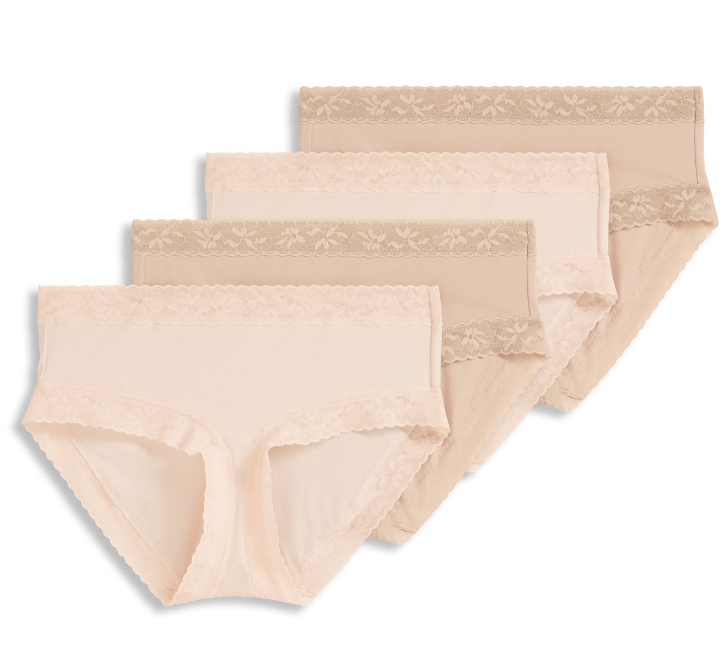 Jockey Micro Stretch Lace Hipster Panty Set of 4