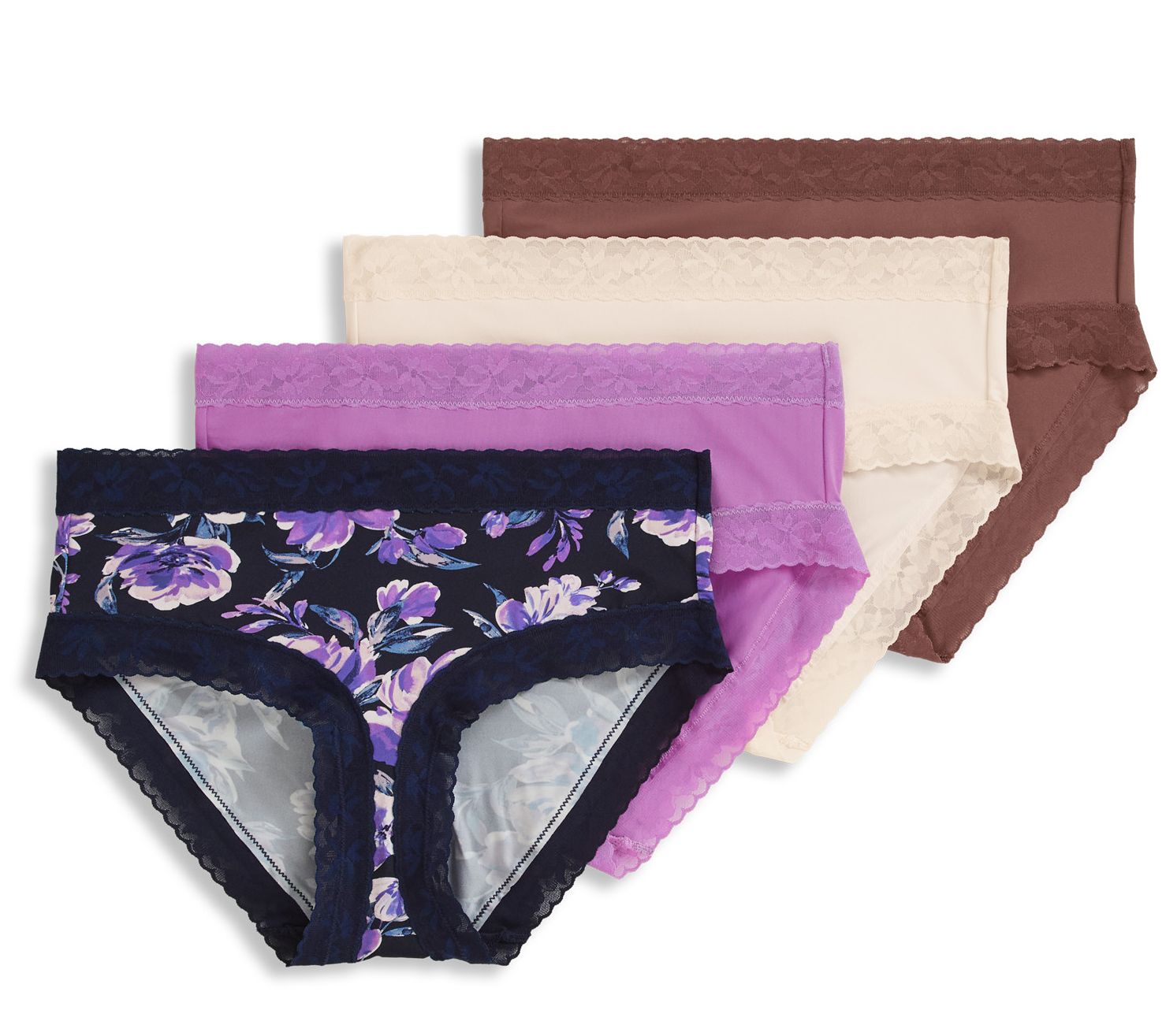 Jockey Micro Stretch Lace Hipster Panty Set of 4
