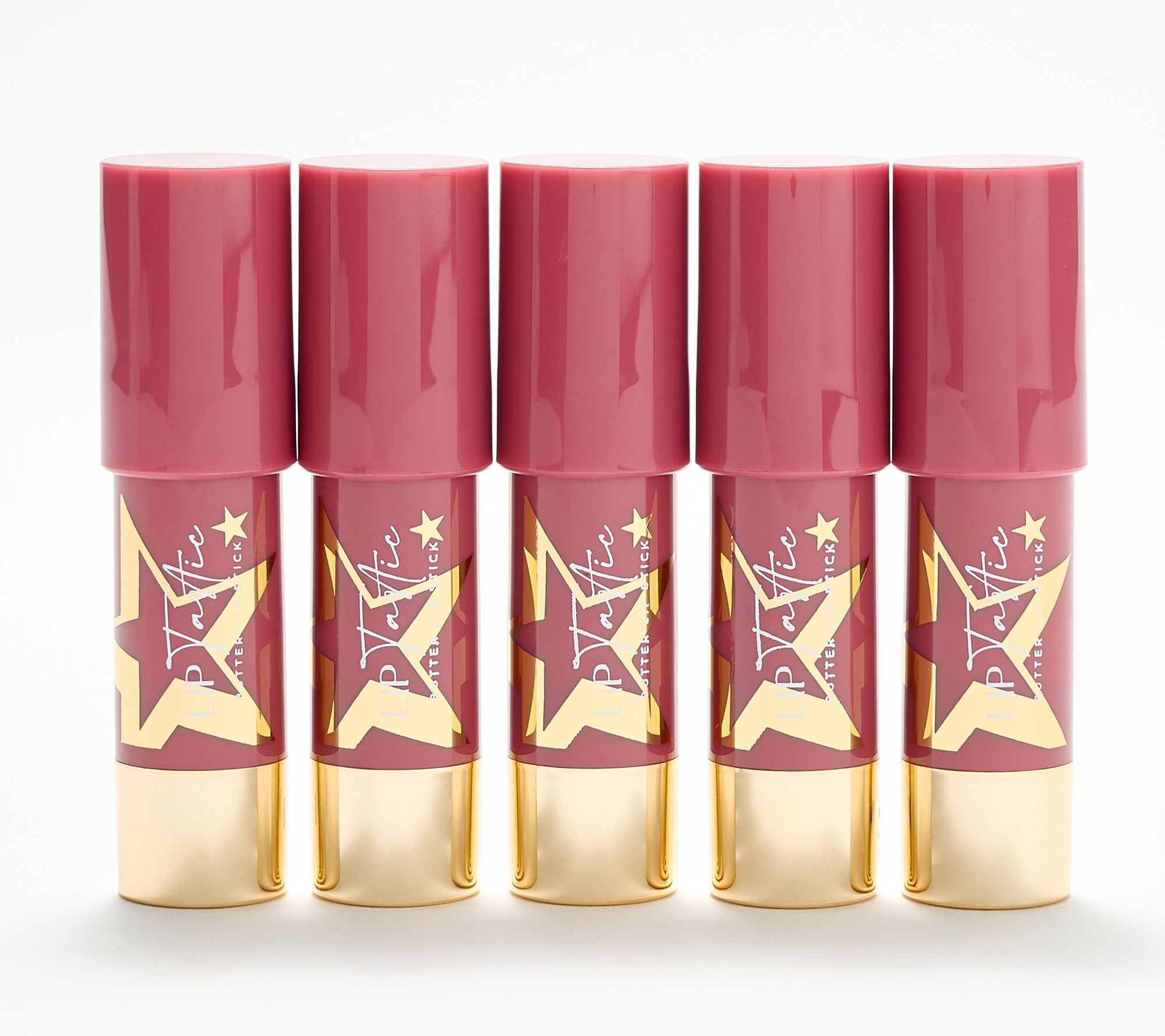 LWYA by Kim Gravel Holiday Kisses Mini Lipstick 5pc Set | QVC