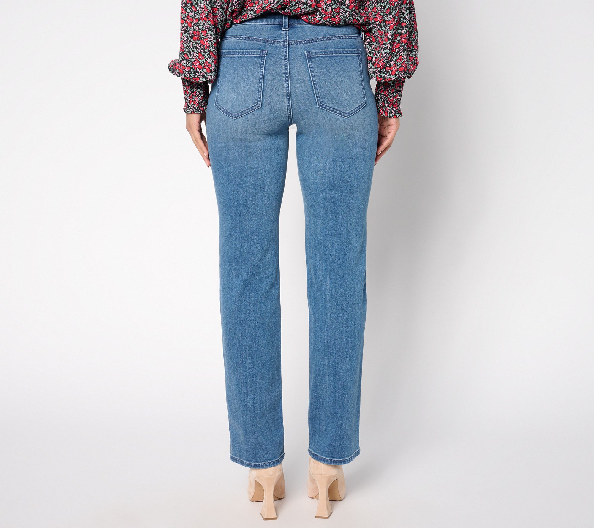 JEAN NASSAUS ジレ Marilyn Straight Jeans In Plus Size - Cooper Blue | NYDJ