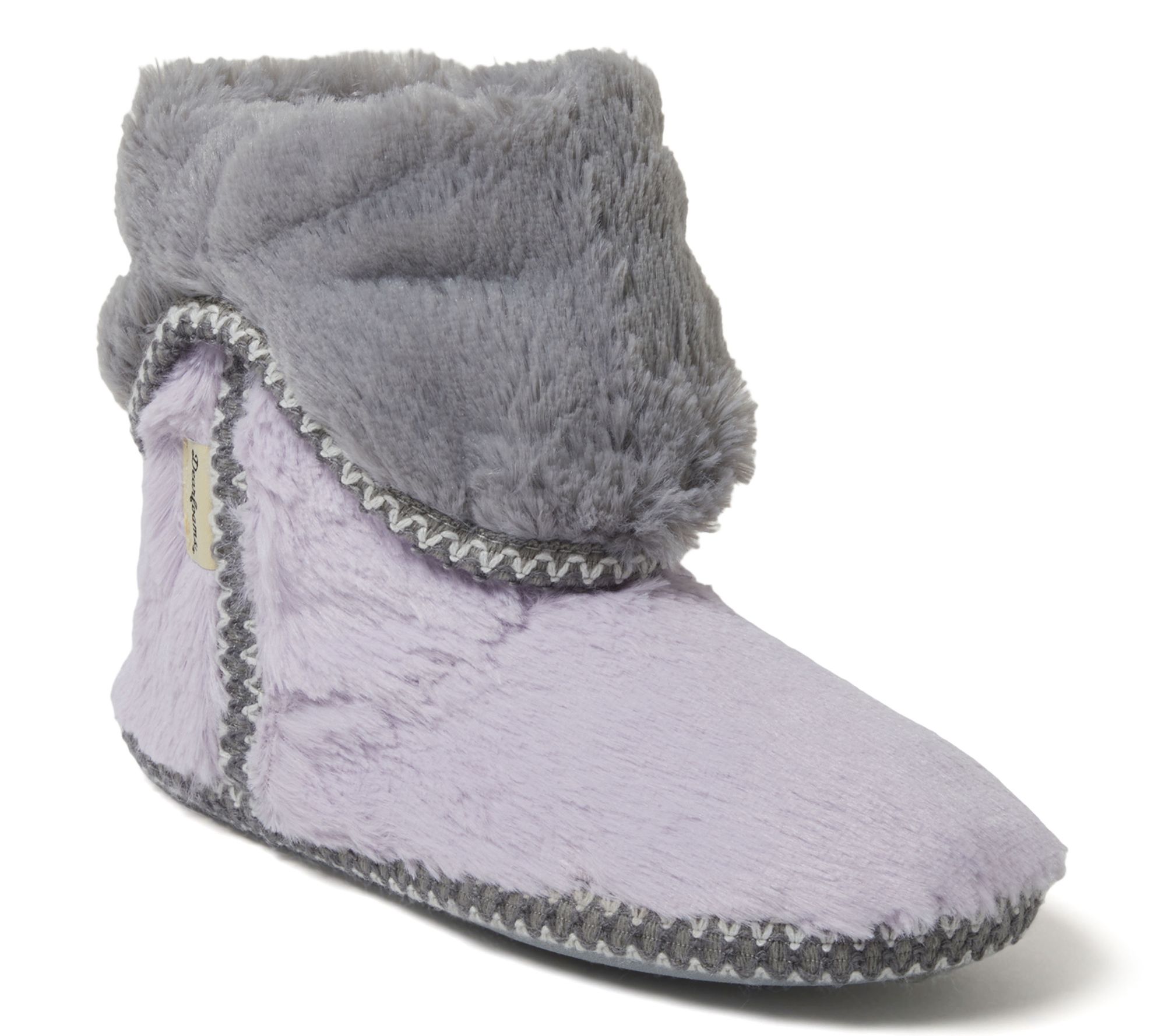 Dearfoams Women's Cozy Bootie Slipper- Beth