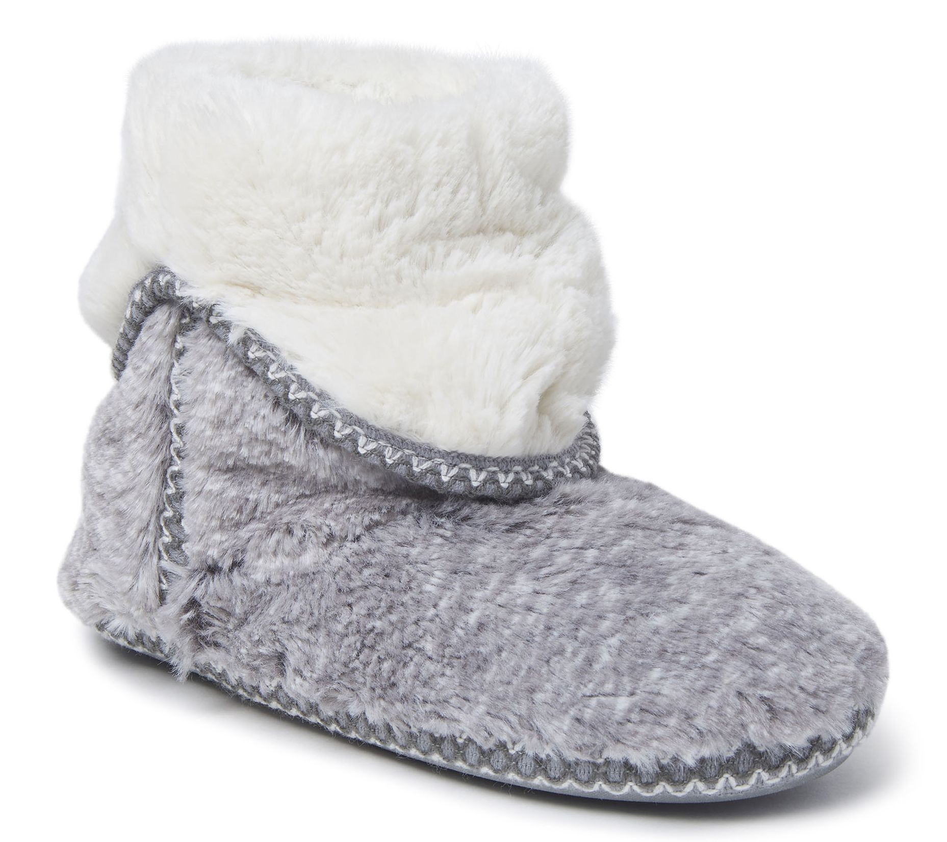 Dearfoams Women's Cozy Bootie Slipper- Beth