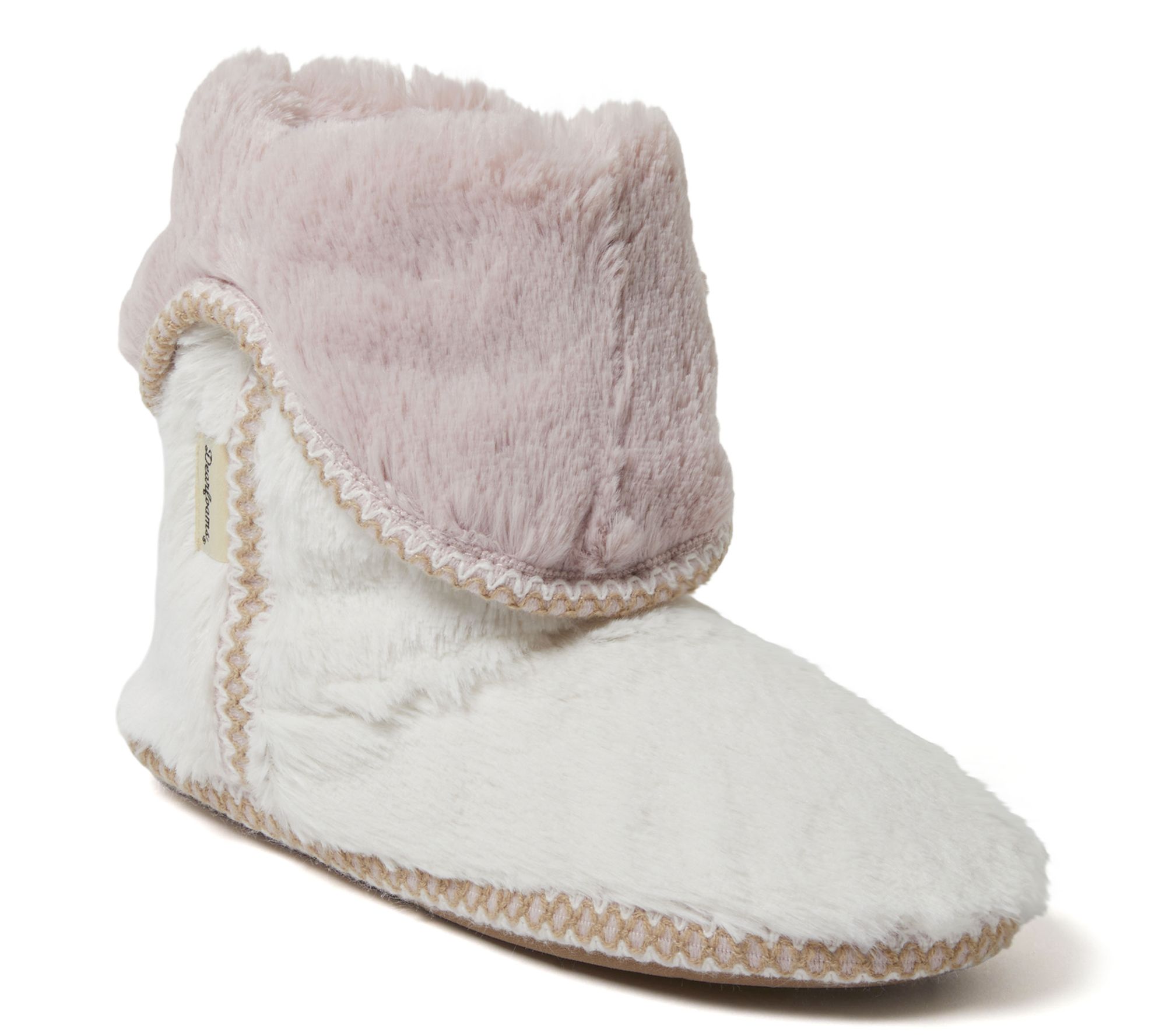 Dearfoams Women's Cozy Bootie Slipper- Beth