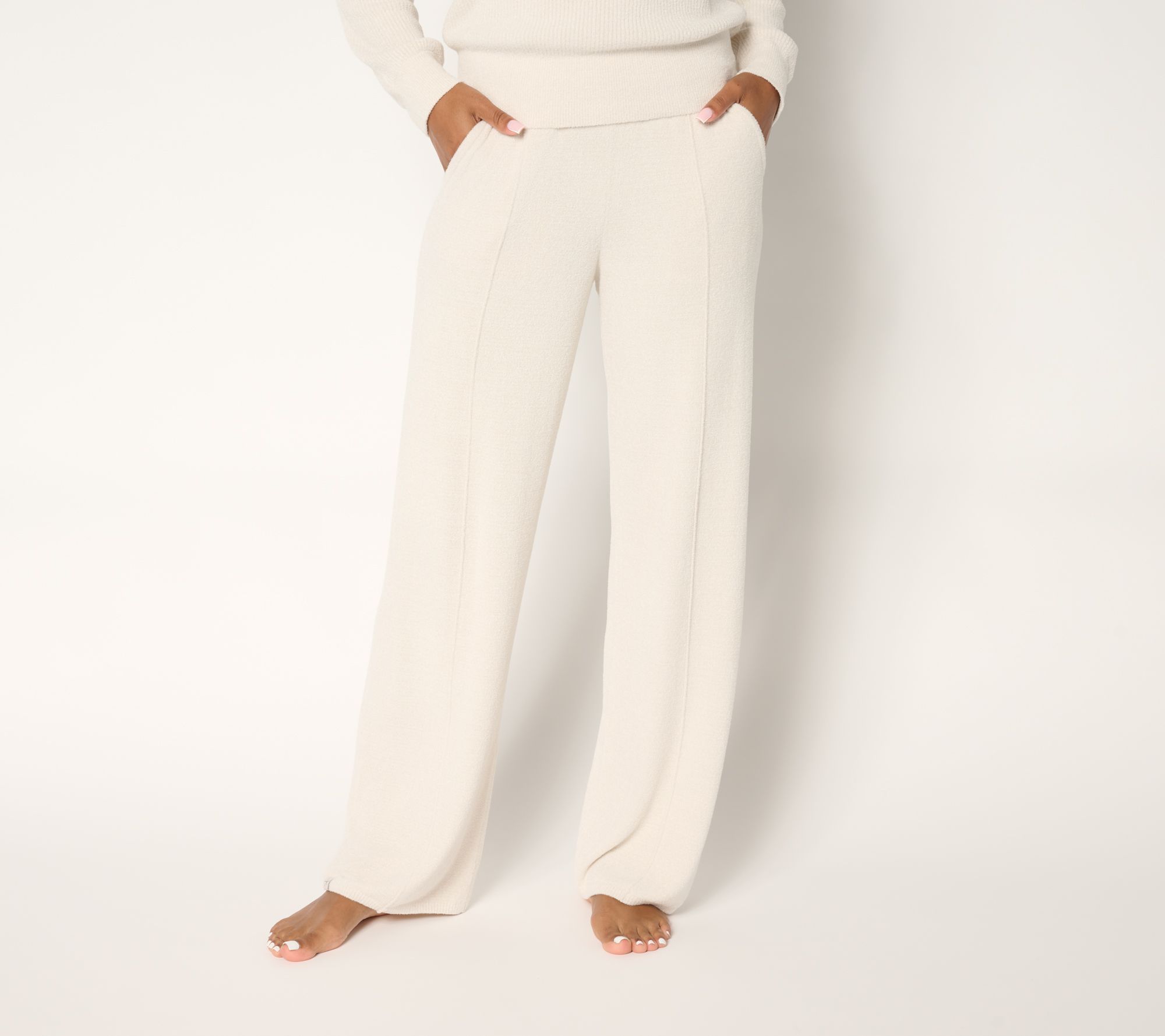 Barefoot Dreams Petite CozyChic Ultra Lite Pintuck Pant