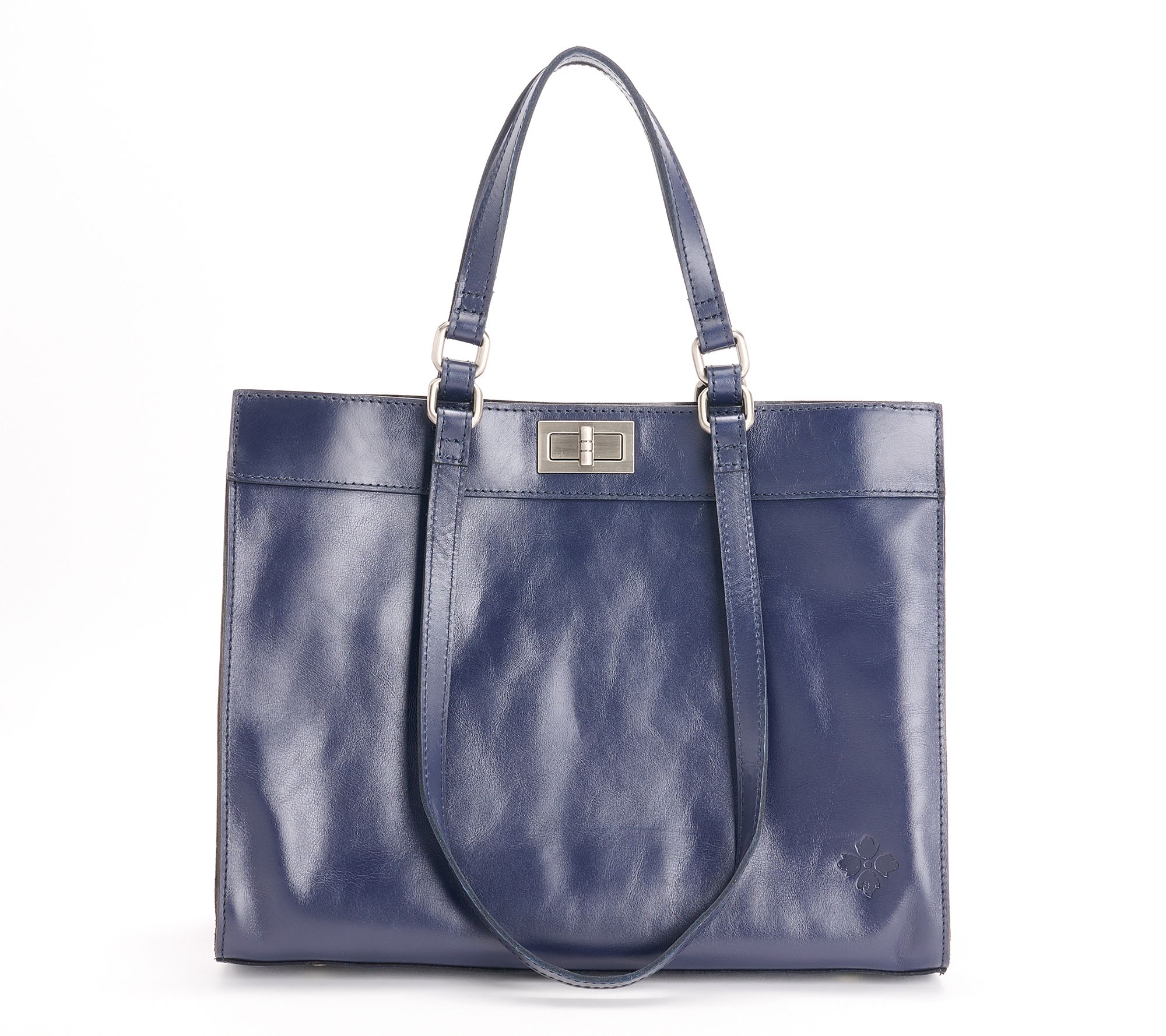 "As Is" Patricia Nash Leather Double Handle Lucinda Tote