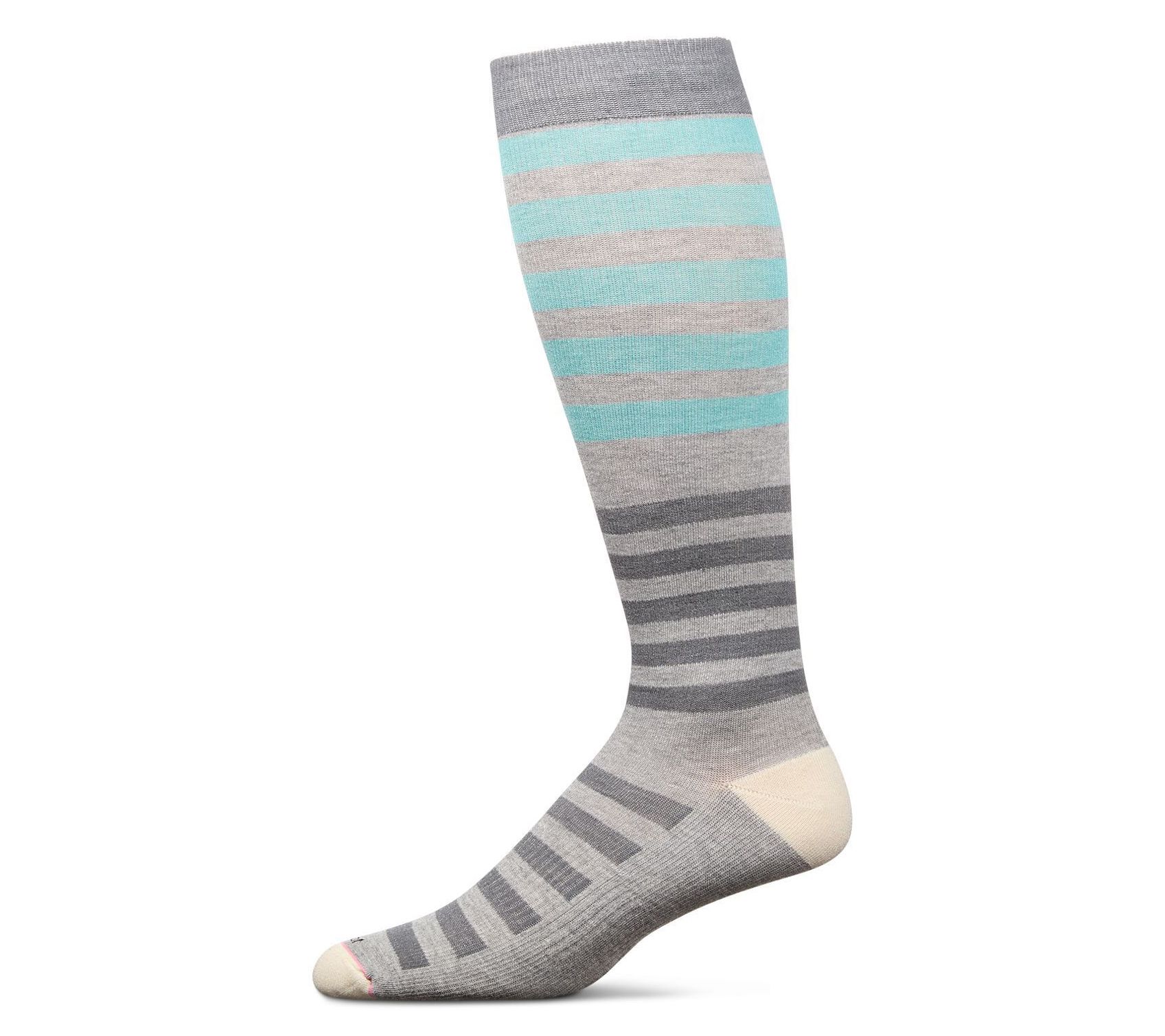 MeMoi Men's Graduated Cotton Compression Socks