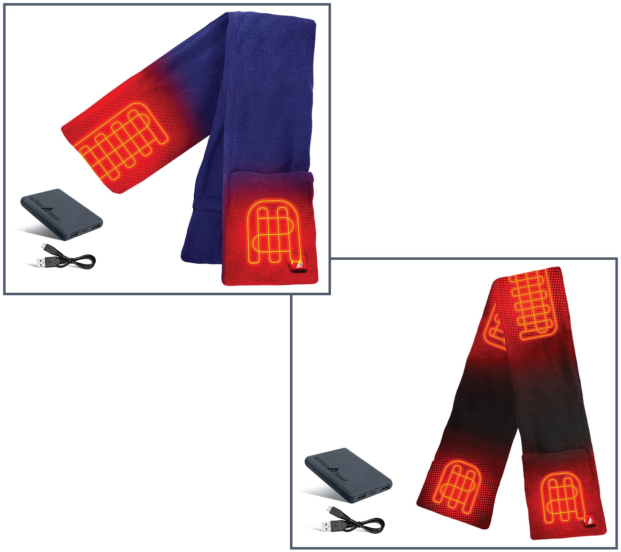 ActionHeat 5V Unisex Fleece Heated Scarf