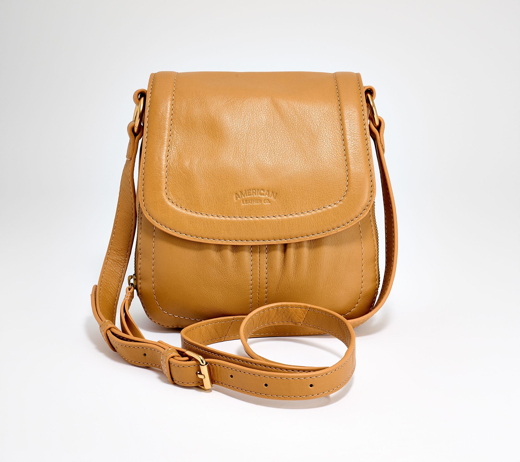 American Leather Co. Marino Leather North/South Crossbody