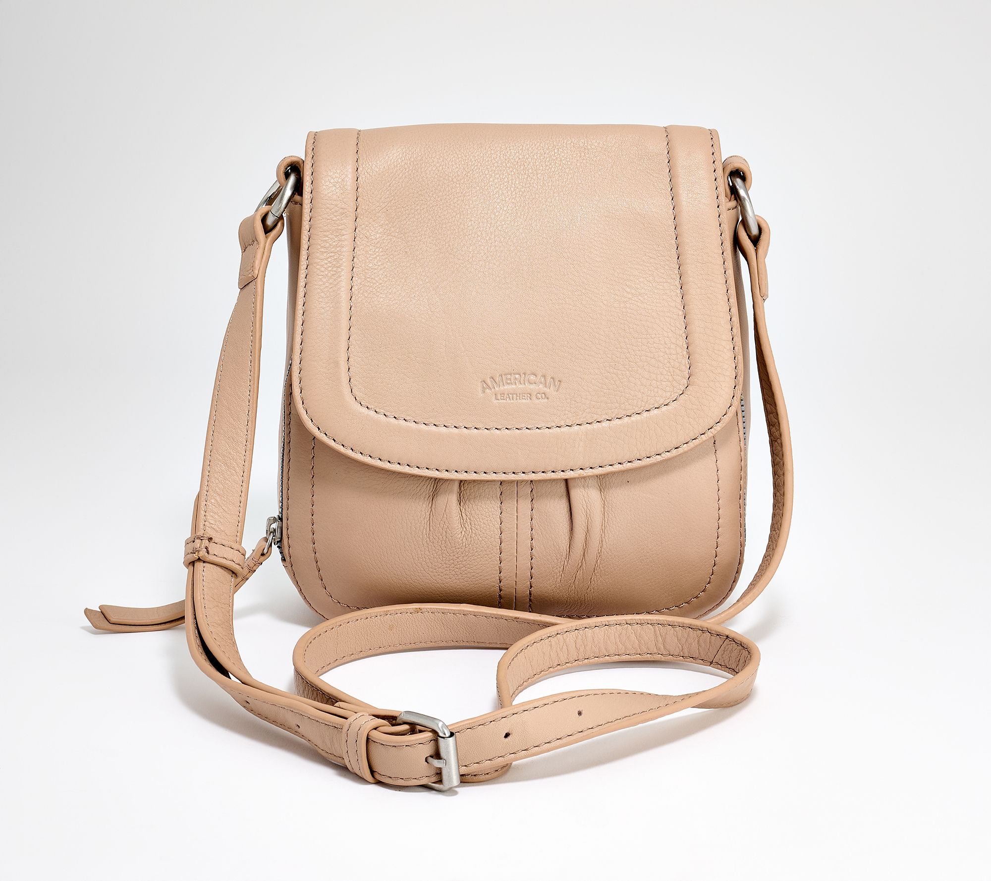 American Leather Co. Marino Leather North/South Crossbody