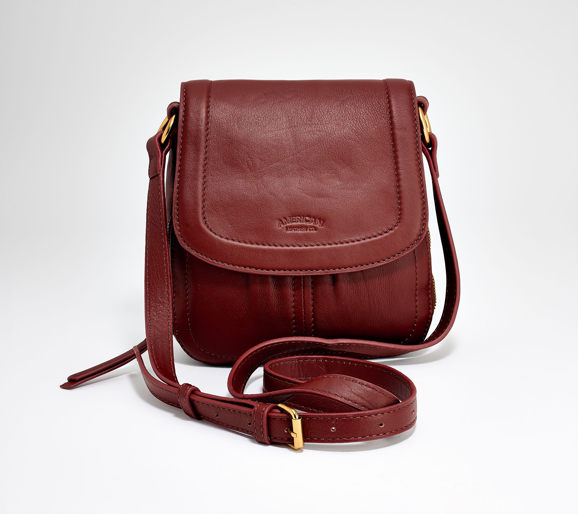 American Leather Co. Marino Leather North/South Crossbody