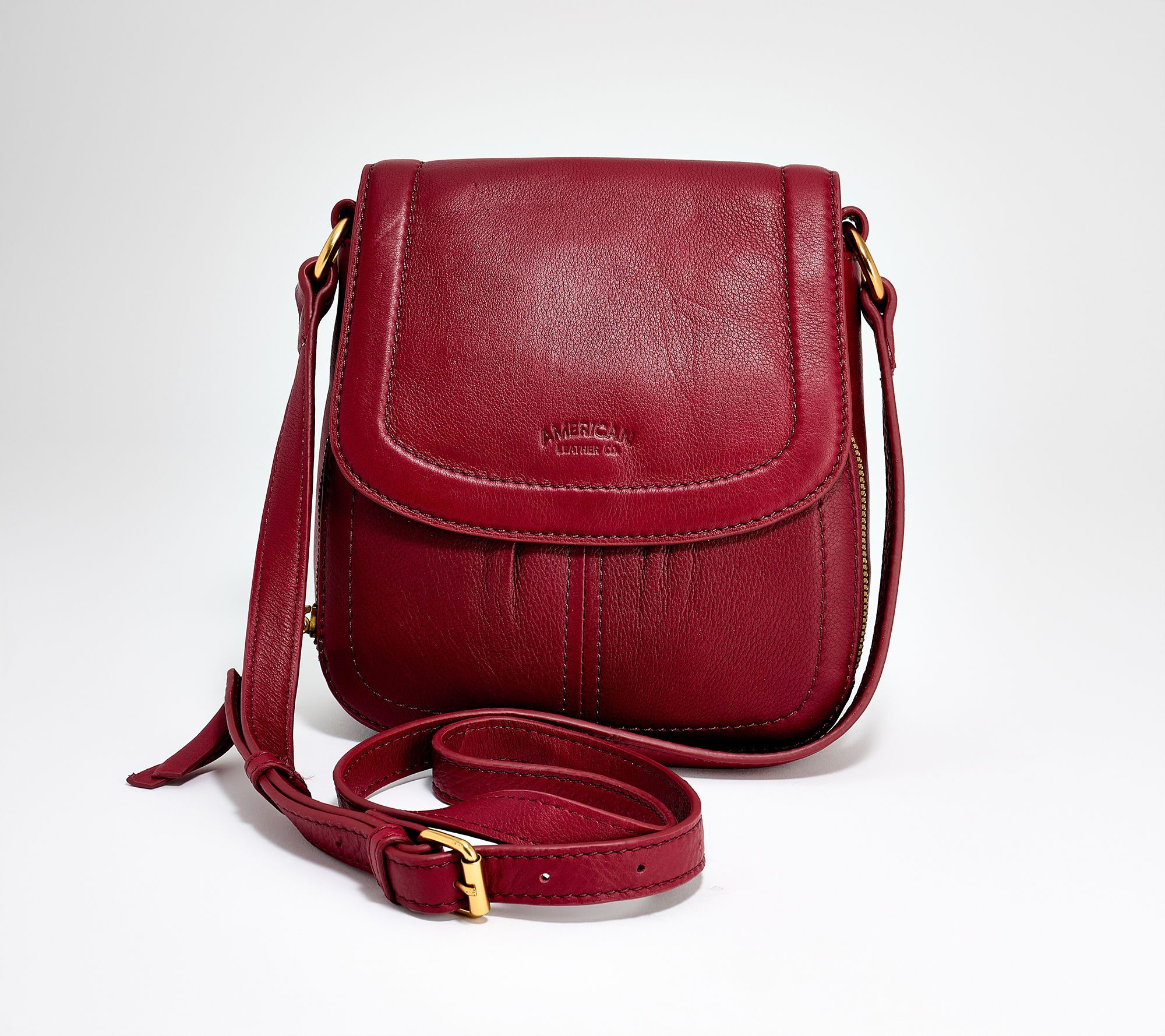 American Leather Co. Marino Leather North/South Crossbody