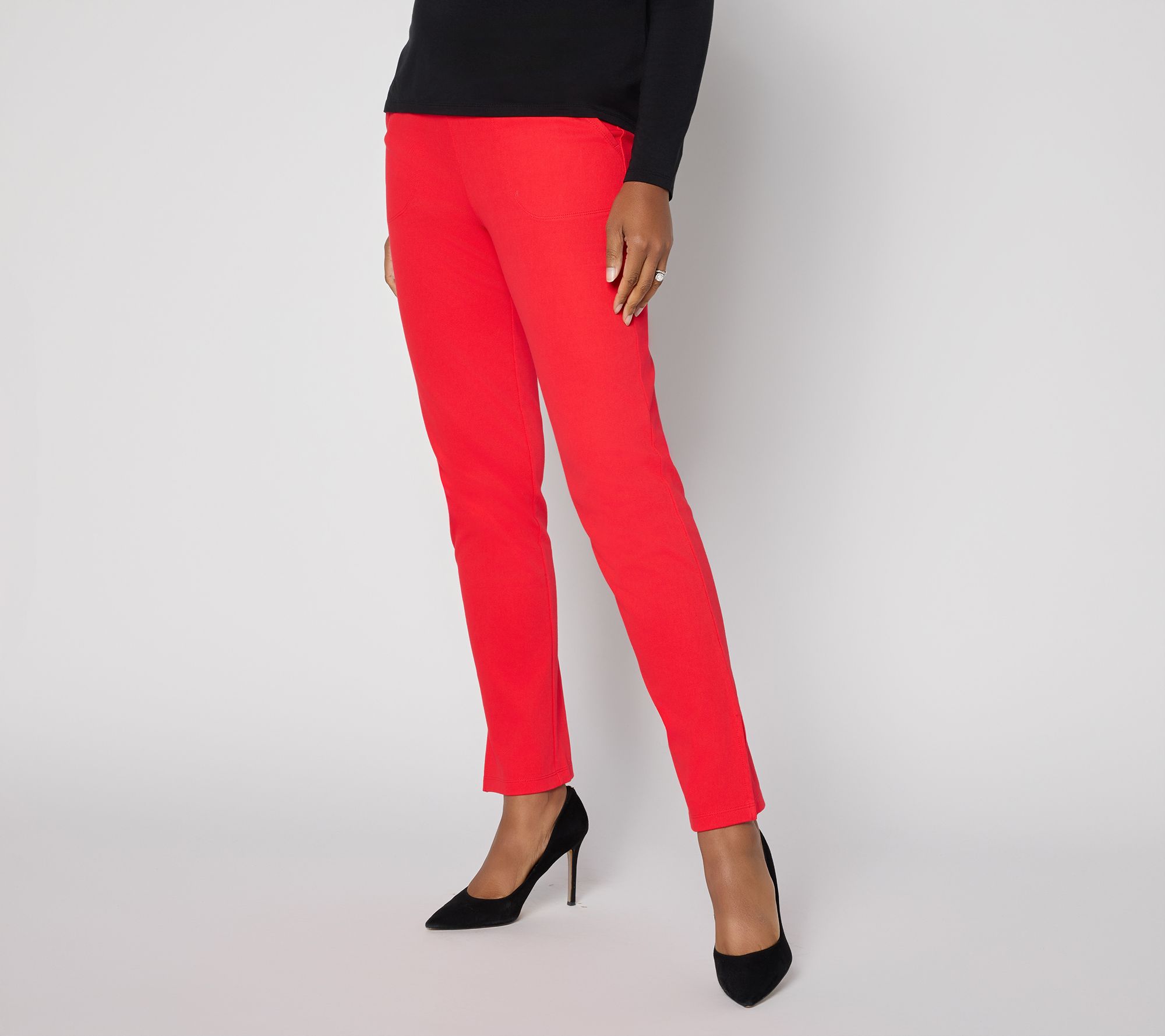 Women with Control Petite St. Tropez Twill Trousers