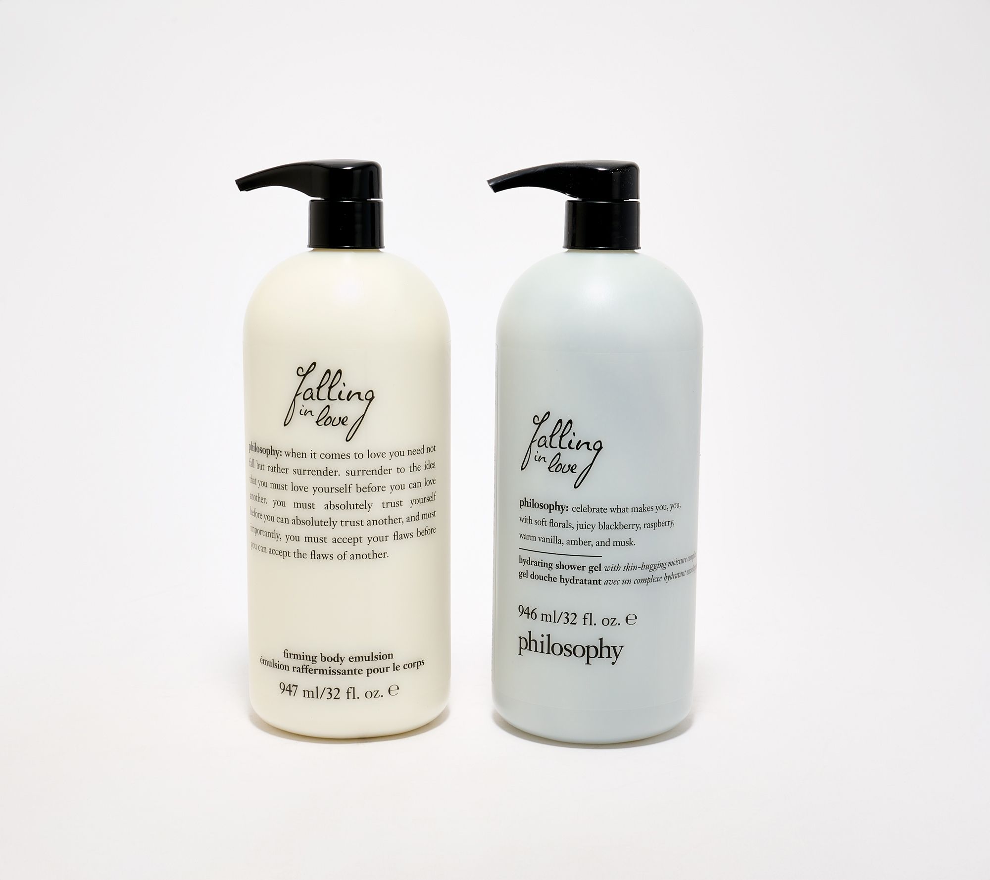 philosophy super-size 32oz fragrance 3-in-1 shower gel &lotion duo