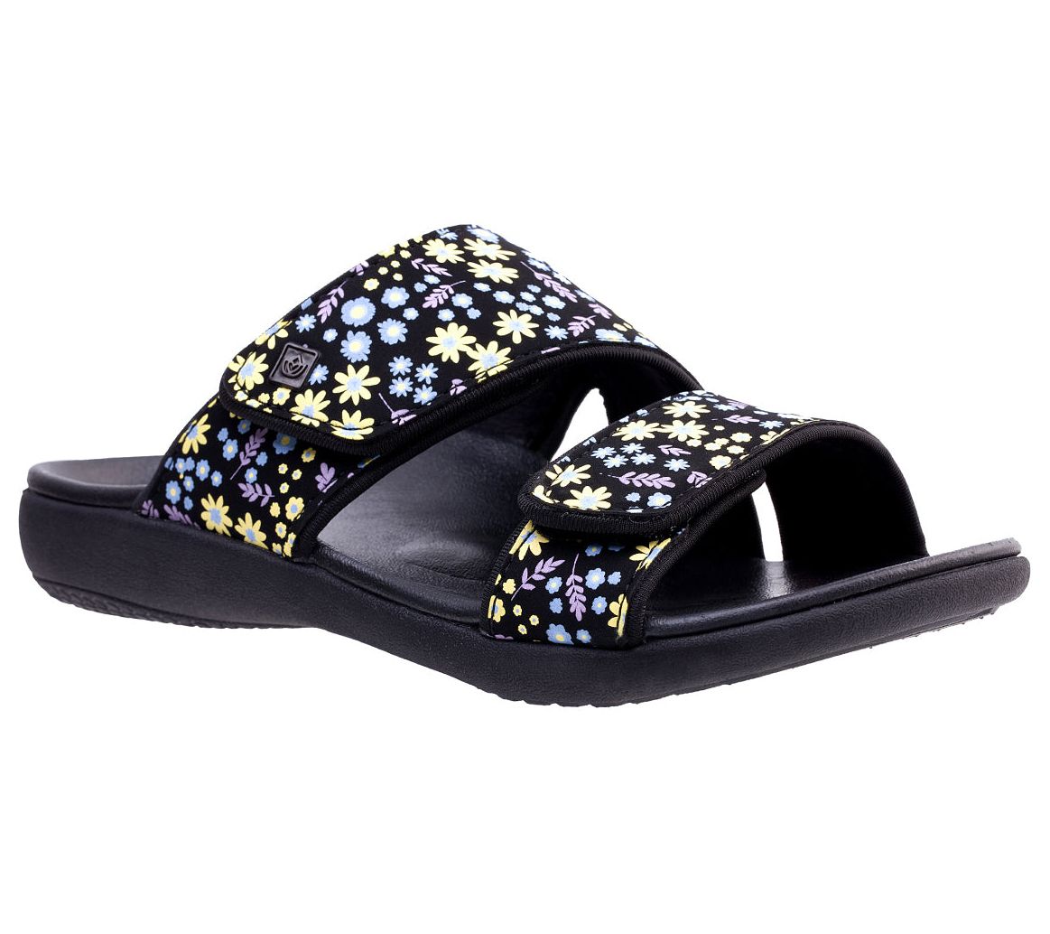 Spenco Orthotic Slide Sandals - Kholo Nuevo Dainty Floral