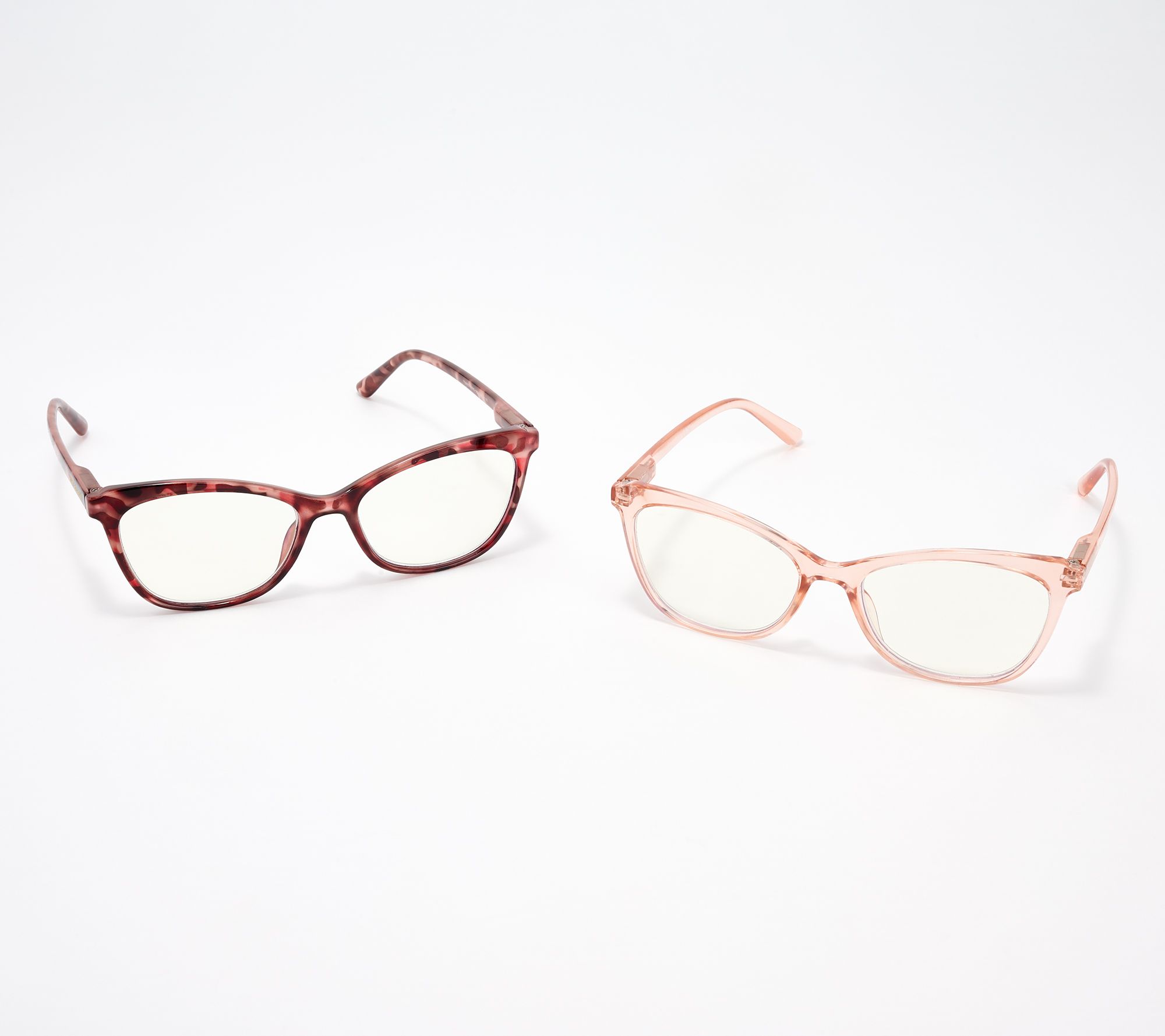 "As Is" Prive Revaux Set of 2 Blue Light Reading Glasses 3.0-3.5