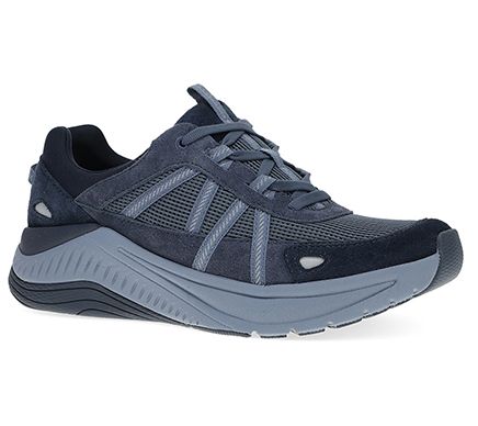 Dansko Poppy Navy Suede Sneaker