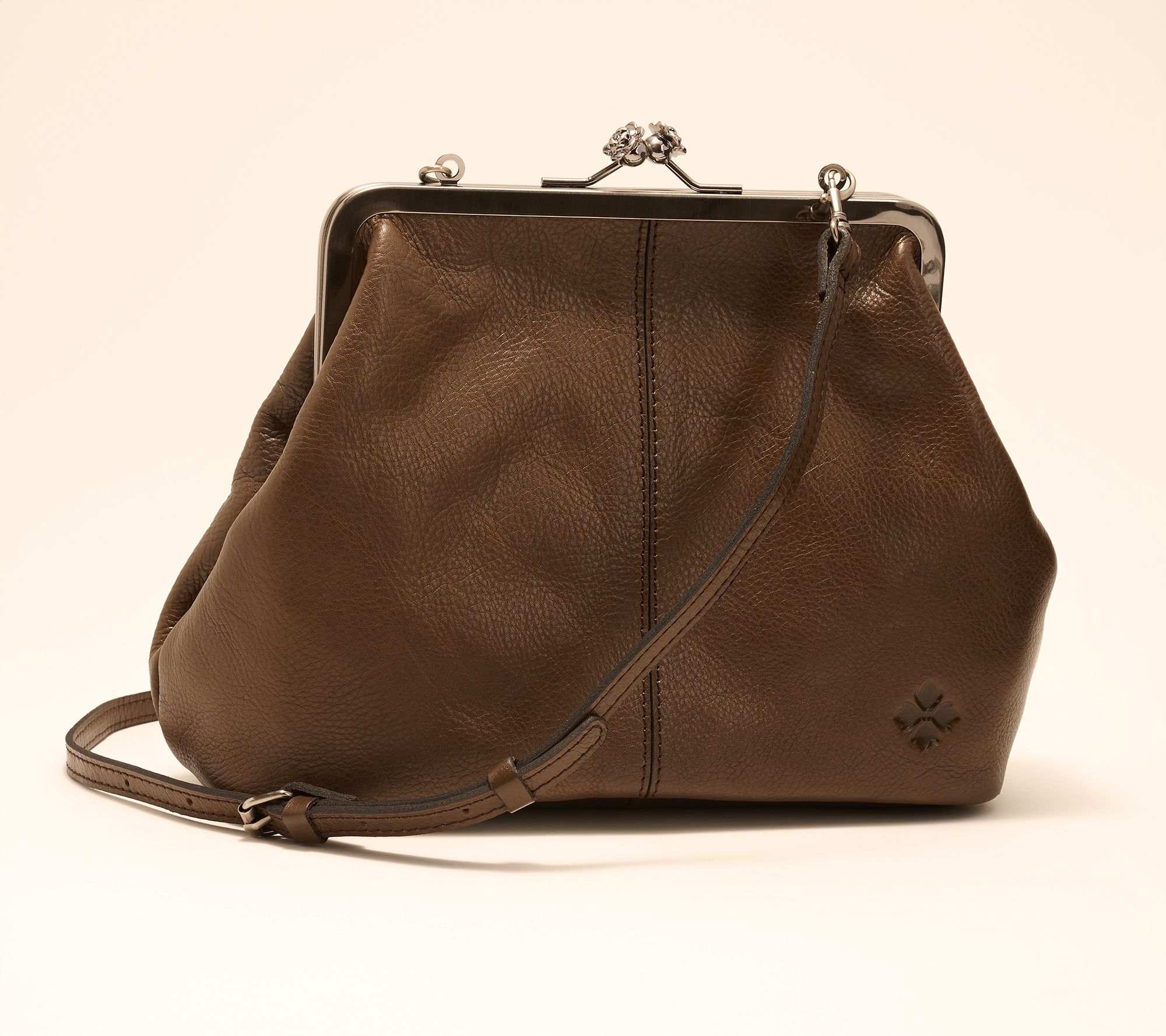 Patricia Nash Leather Sophia Frame Bag