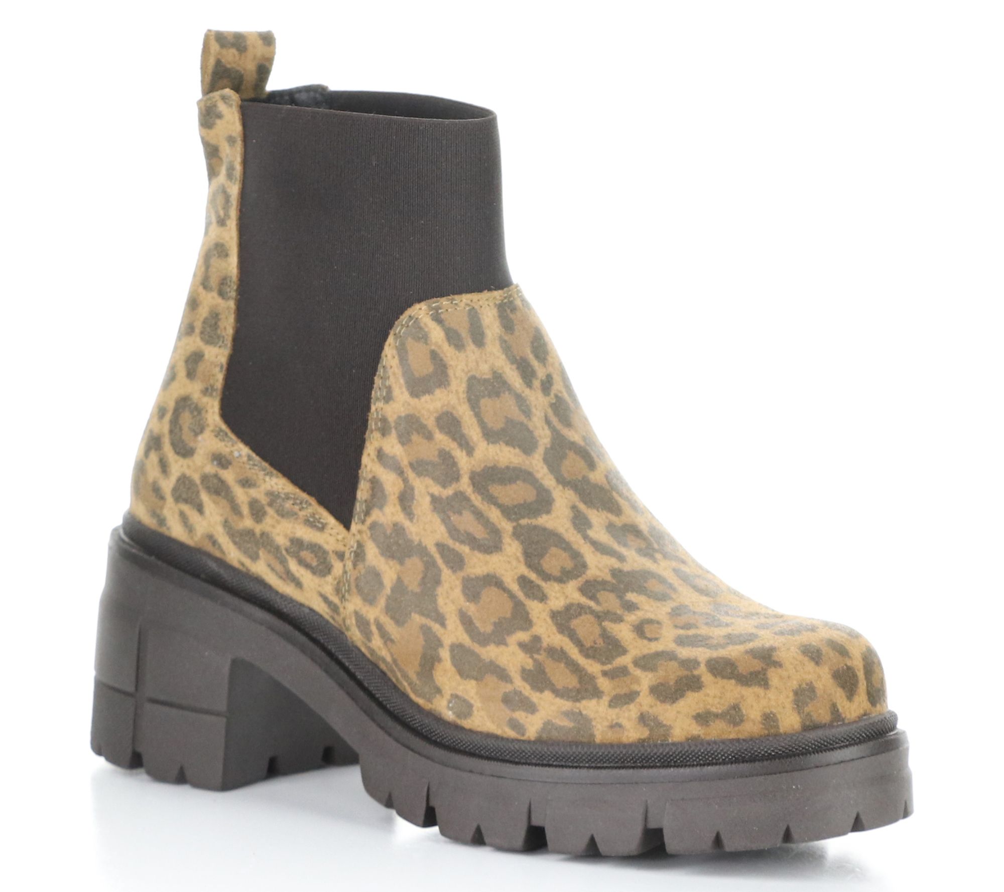 Bos. & Co. Winter Maple Leather/Elastic Boot -Bianc