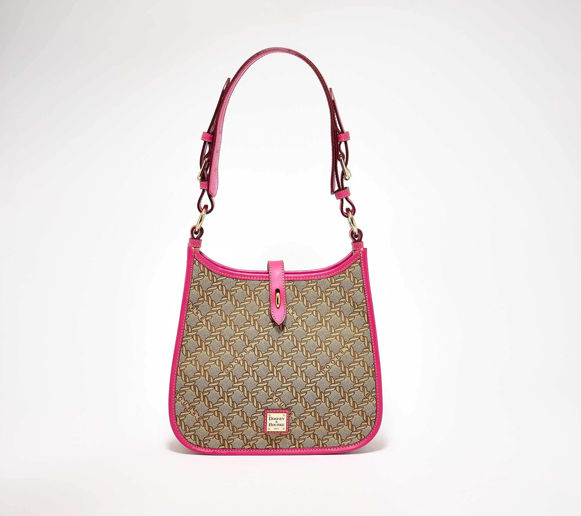 Dooney & Bourke Jacquard Maritime Messenger Shoulder Bag