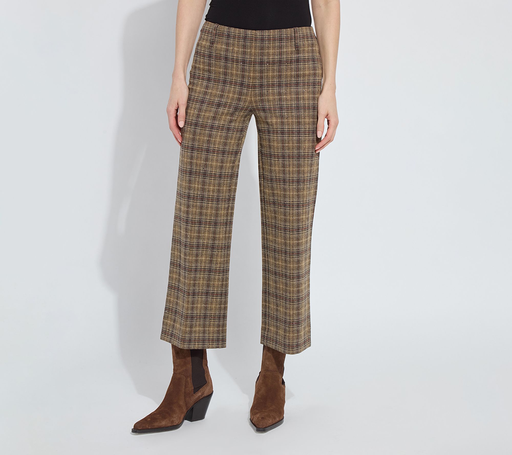 Lysse New York Marceline Cryst al Embellished Crop Pant
