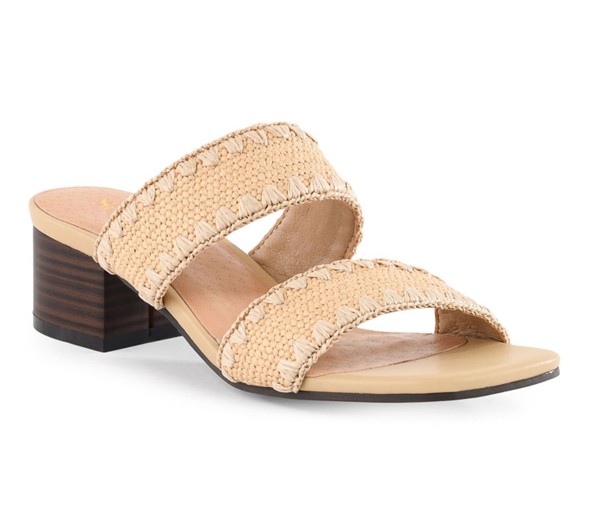 Seychelles Raffia Heeled Sandals - Maui