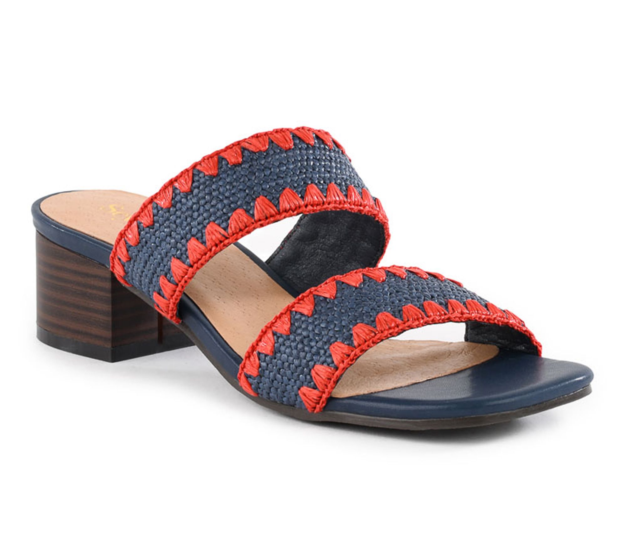 Seychelles Raffia Heeled Sandals - Maui
