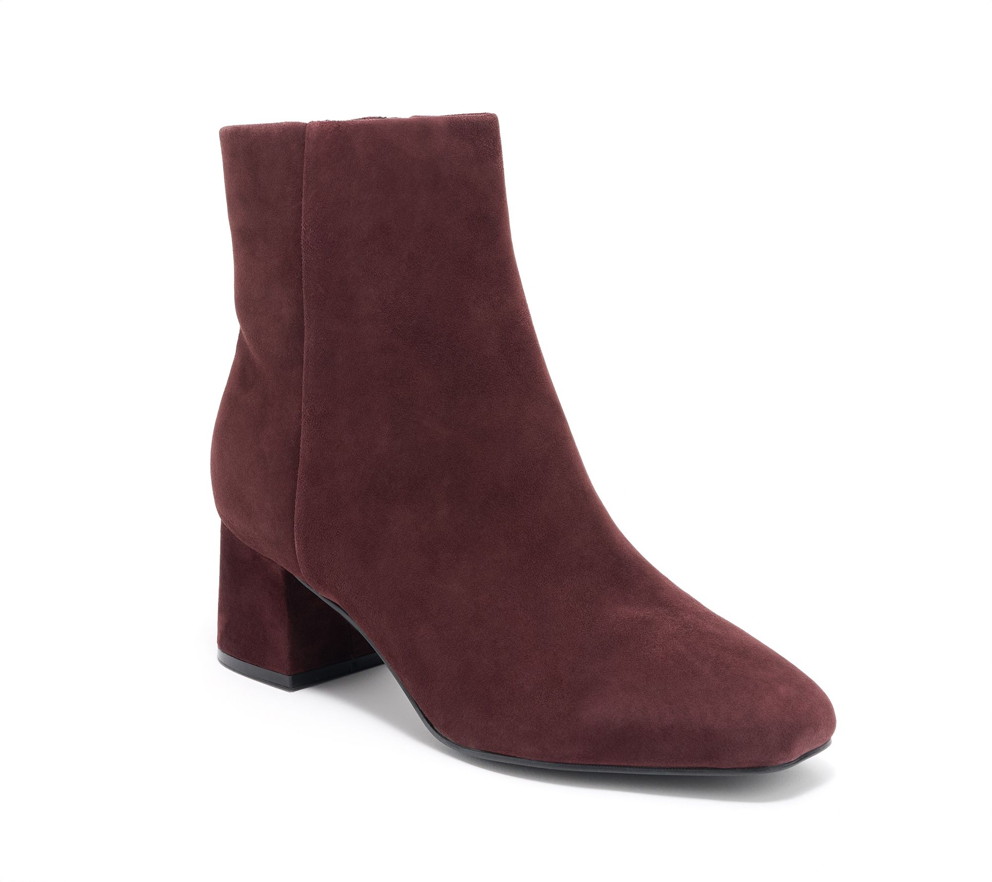 Rockport Leather Heeled Booties - Oaklei
