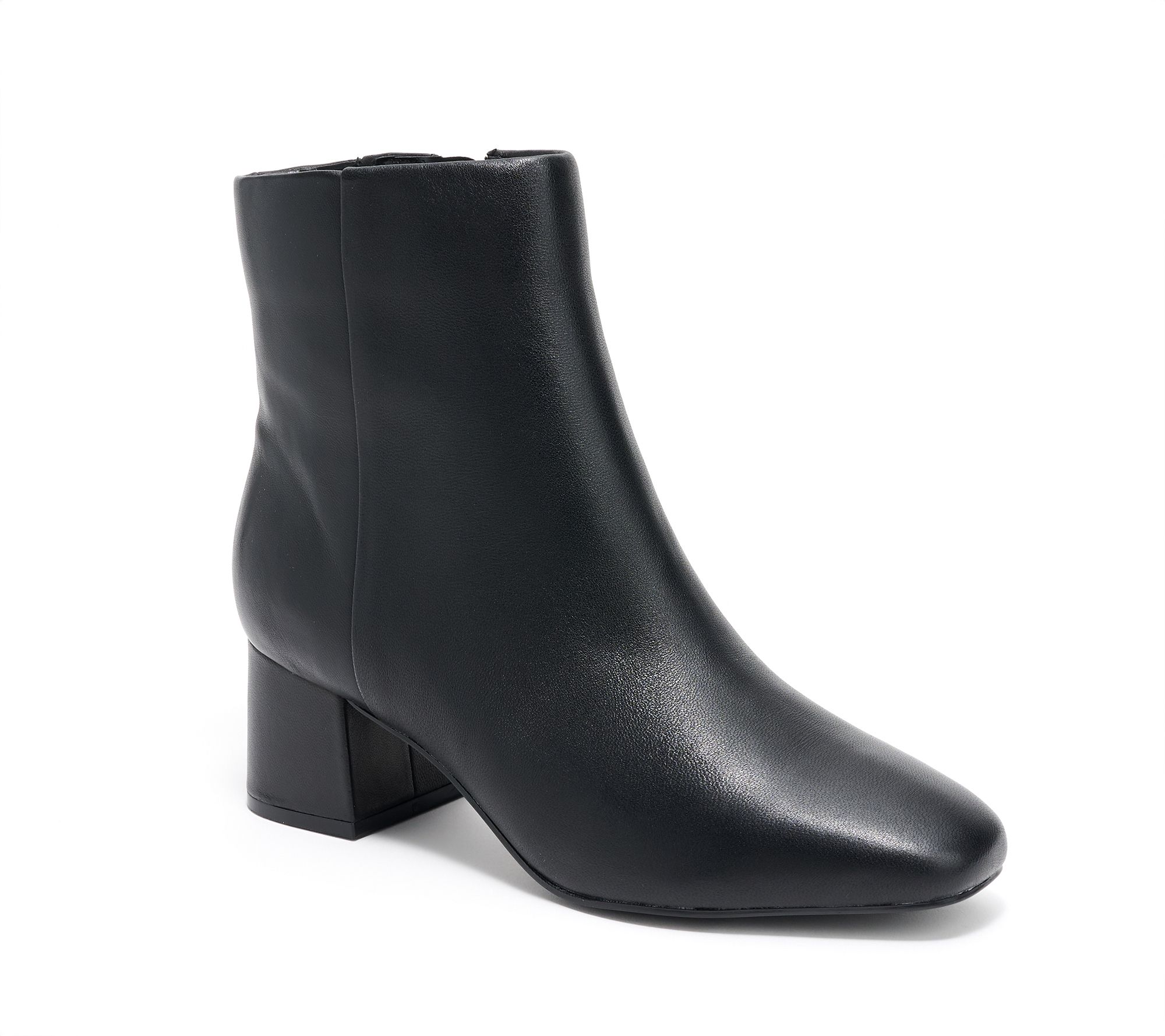 Rockport Leather Heeled Booties - Oaklei