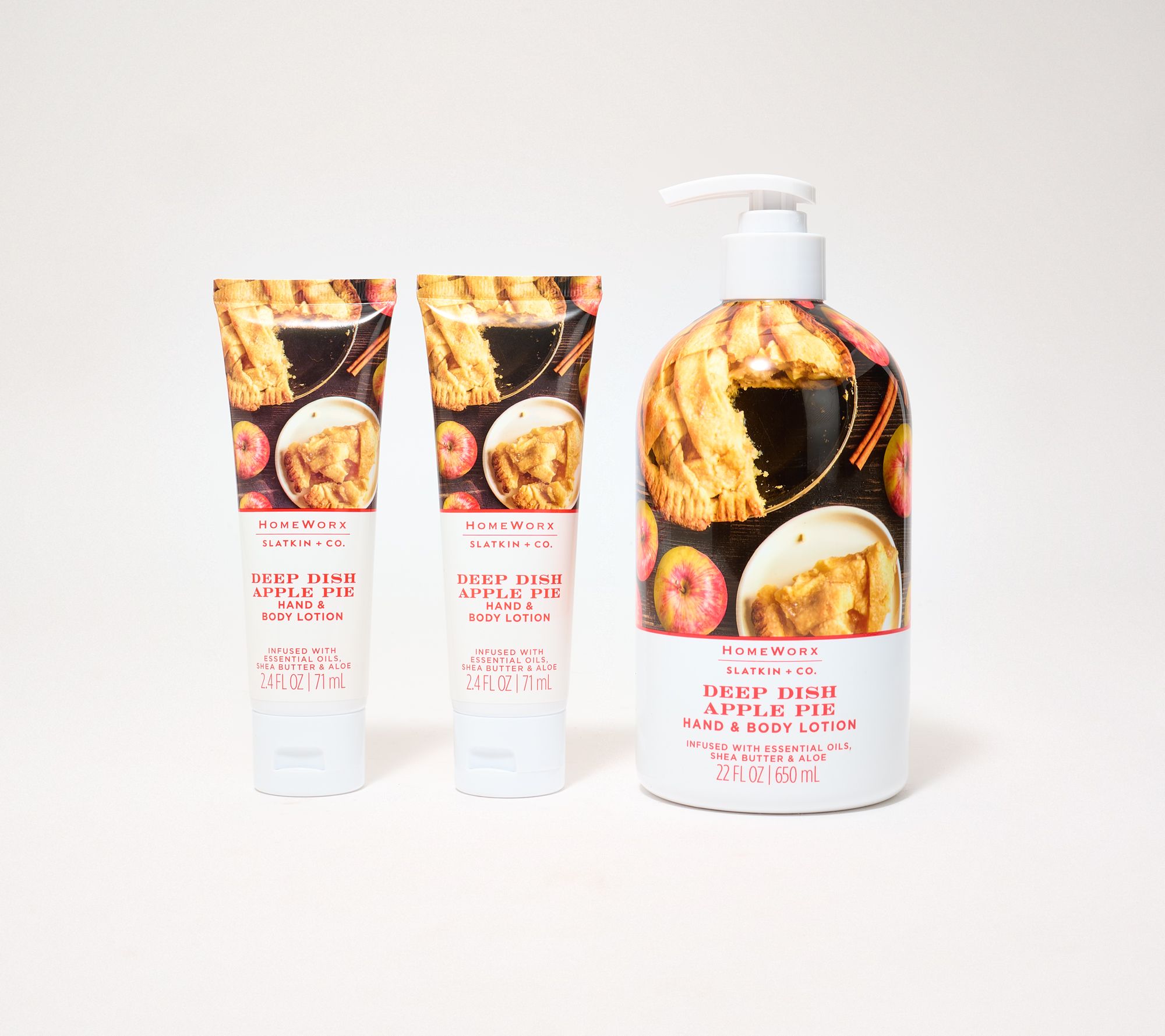 HomeWorx by Slatkin + Co. Home and Away Harvest Lotion Set