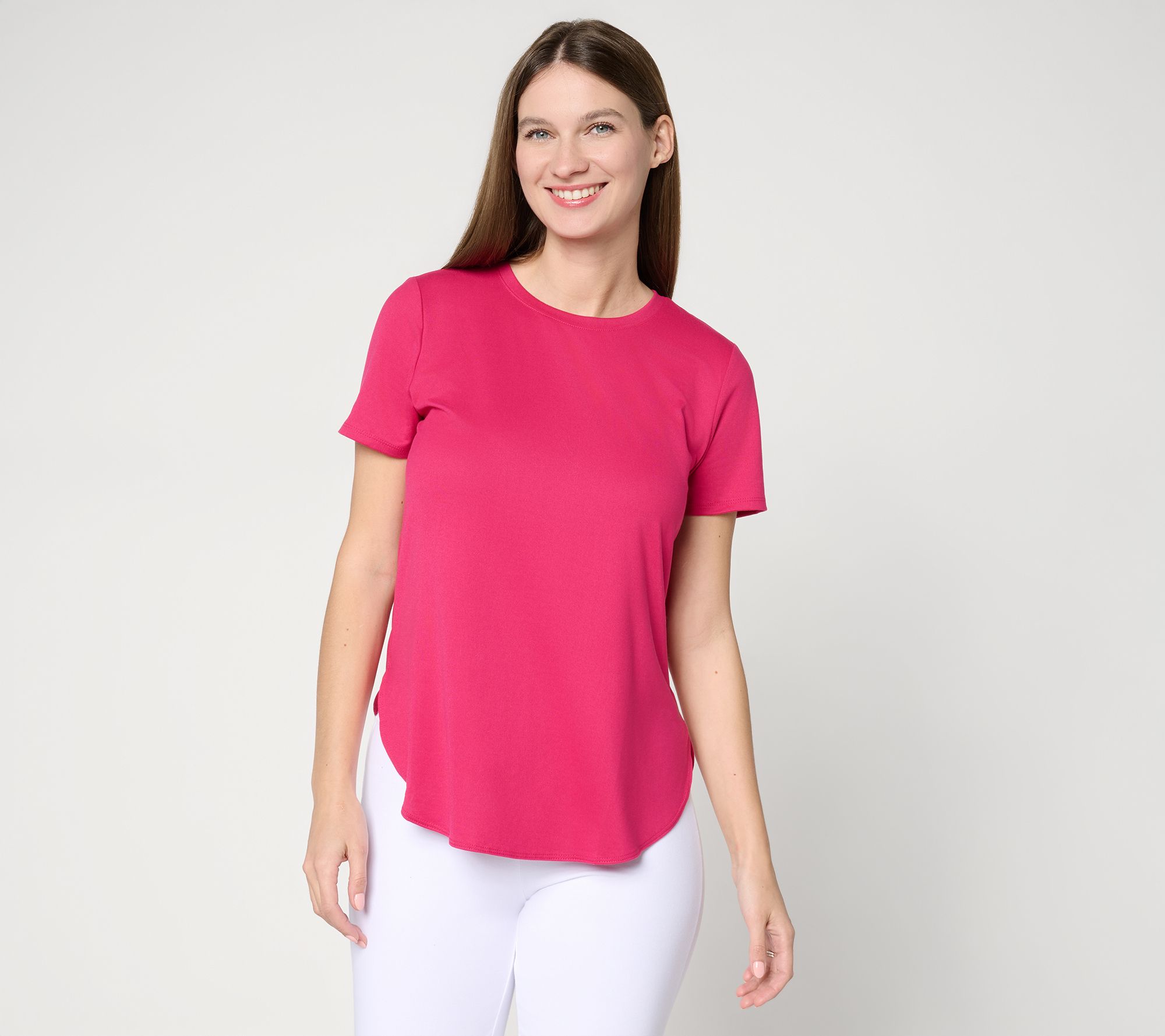 "As Is" Skechers GoDri Swift Short Sleeve Tunic Tee
