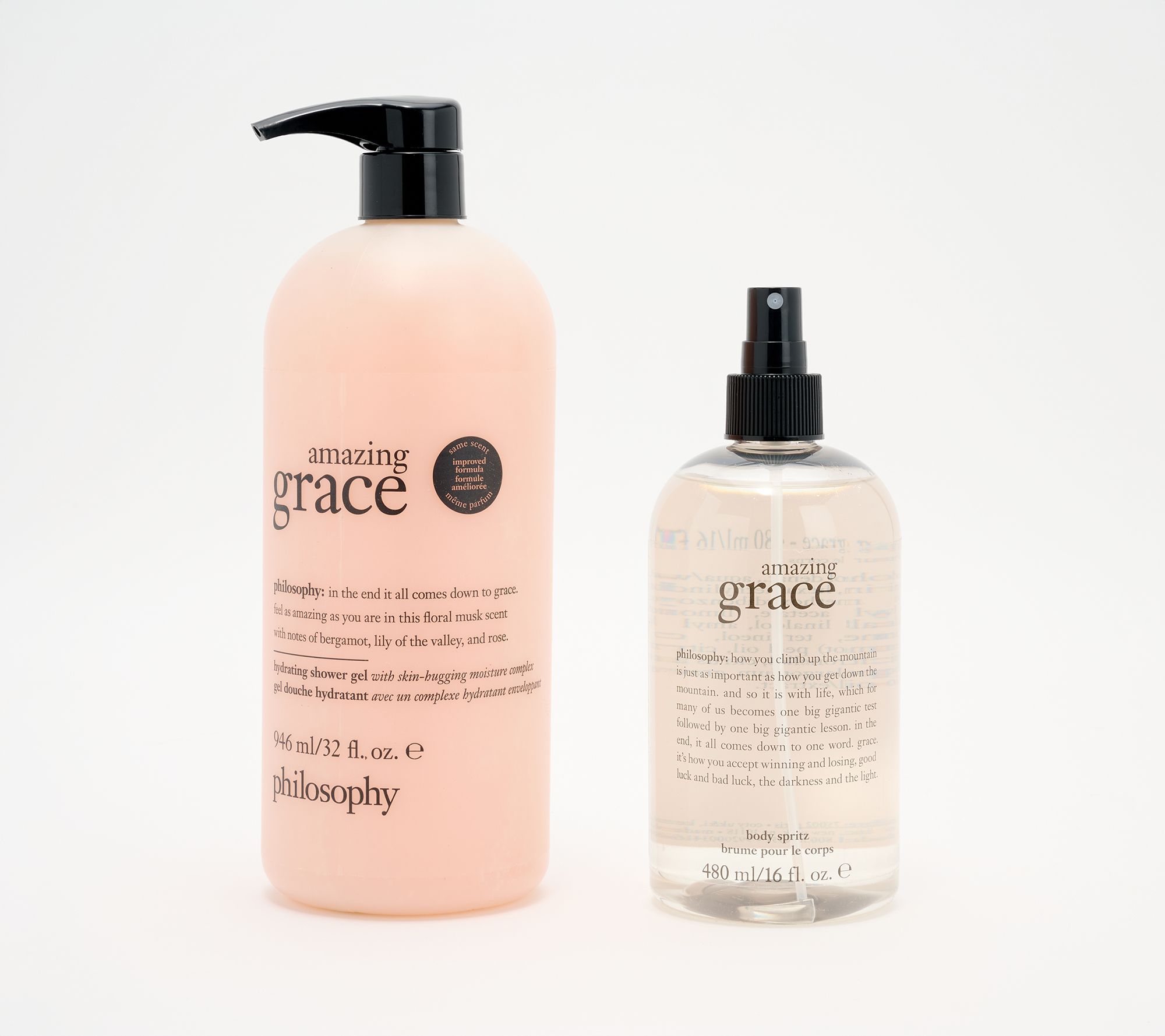philosophy fresh & graceful 32oz shower gel & 16oz