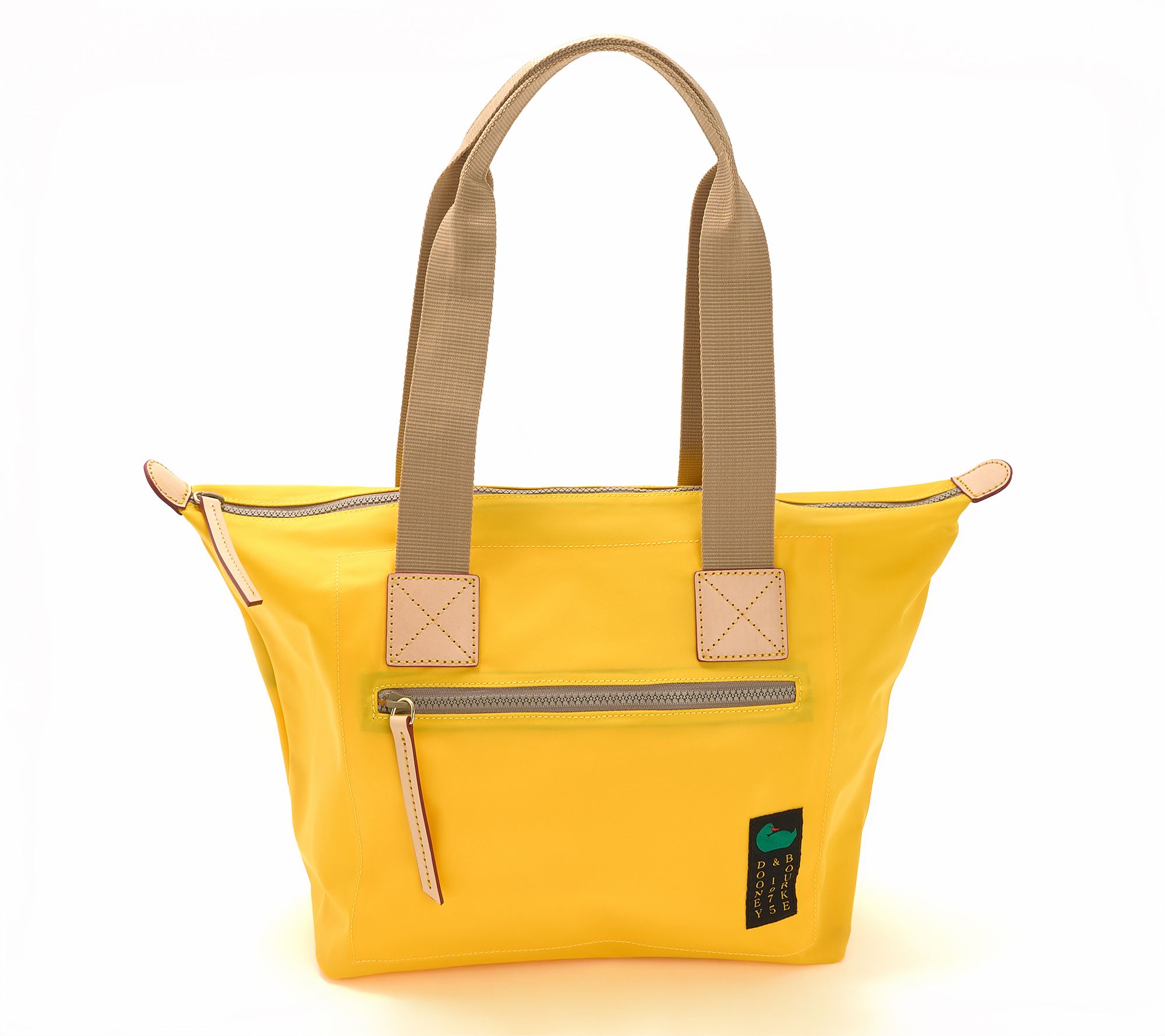 "As Is" Dooney & Bourke Nylon Front Zip Tote