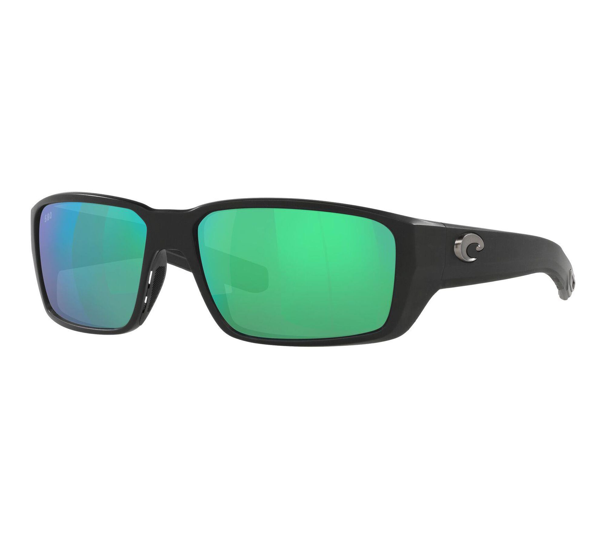 Costa Fantail Pro - Matte Black/Green Mirror Polarized