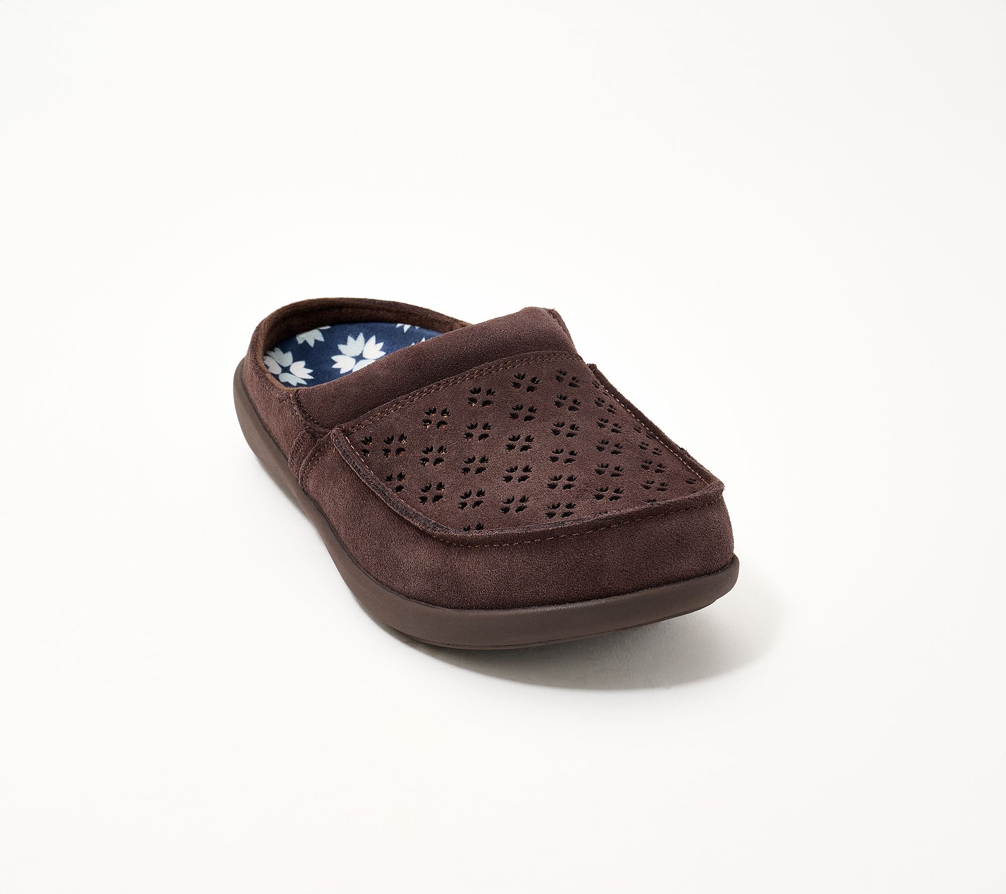 Revitalign Orthotic Suede Inlay Mules - Siesta Celebrate