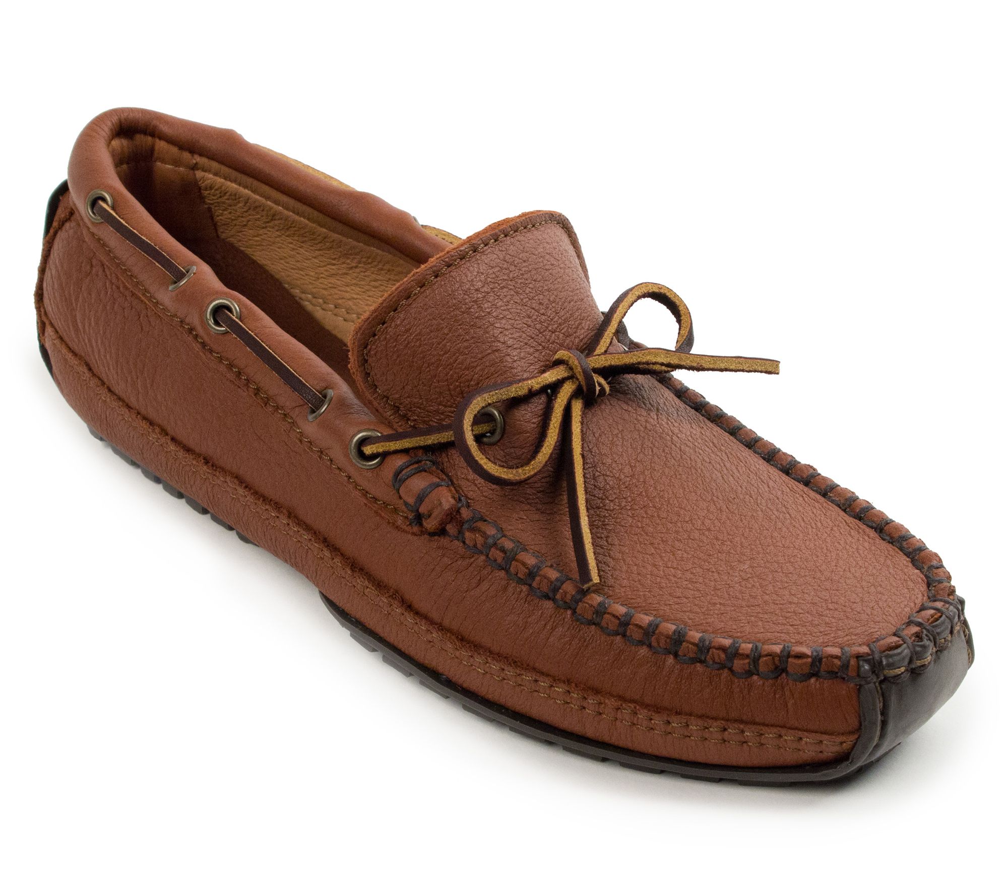 Minnetonka Men's Moosehide Weekend Moccasins