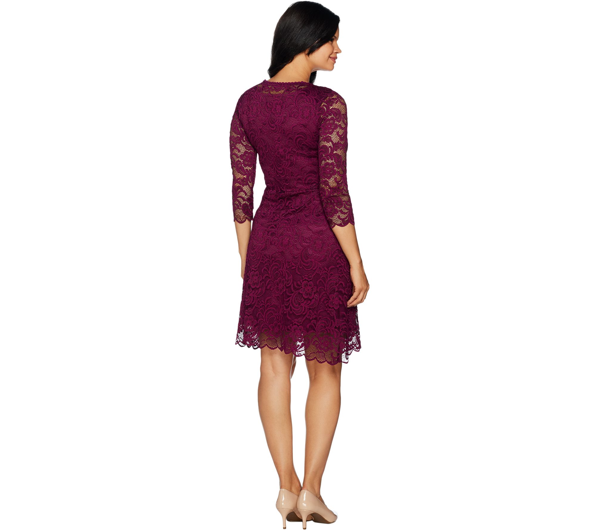 Qvc lace hot sale dresses