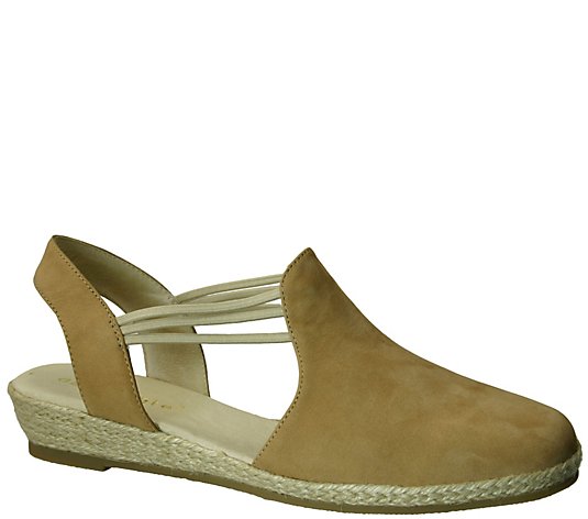 David Tate Leather Espadrilles - Nelly