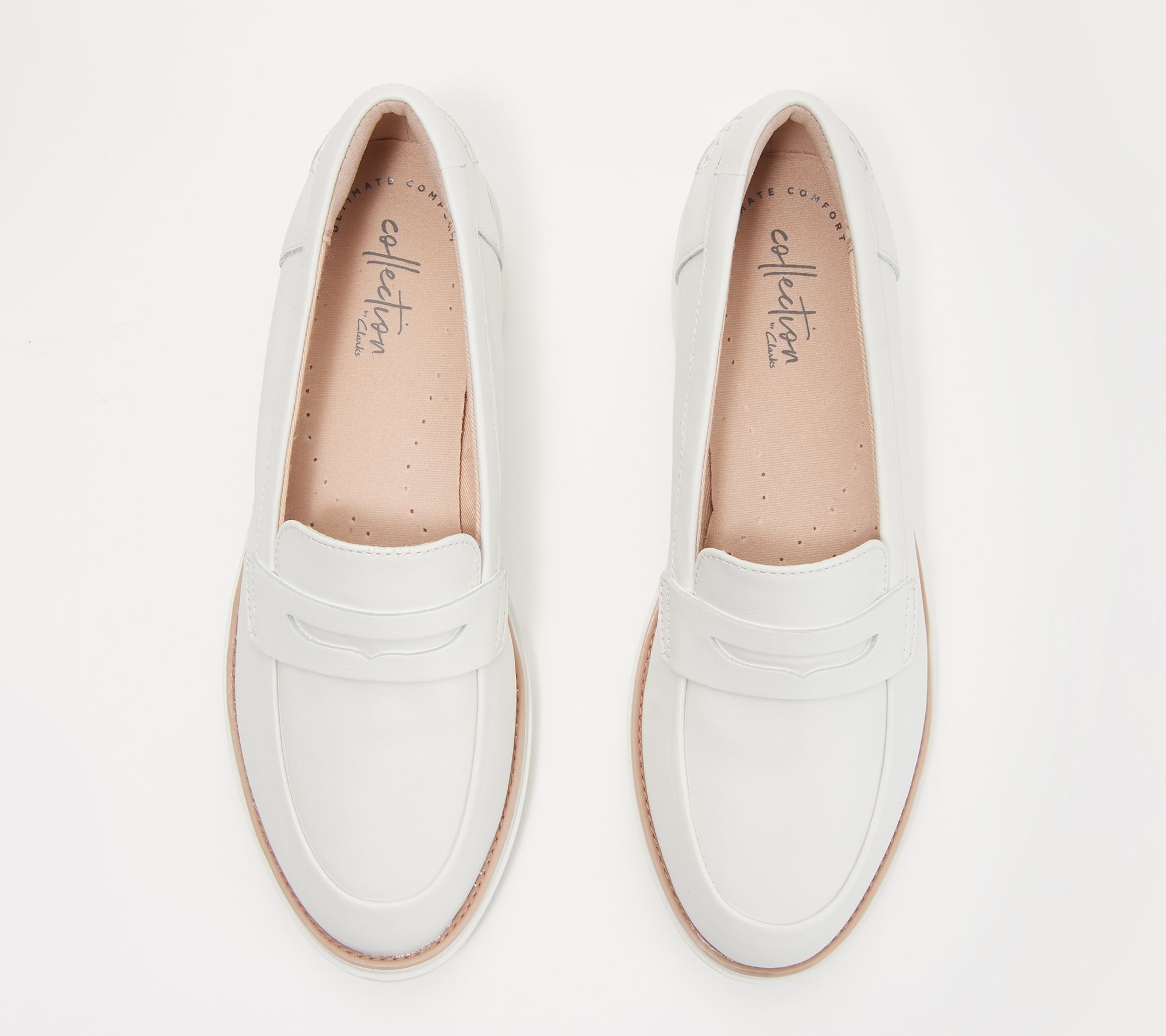 Clarks Collection Leather Loafers 