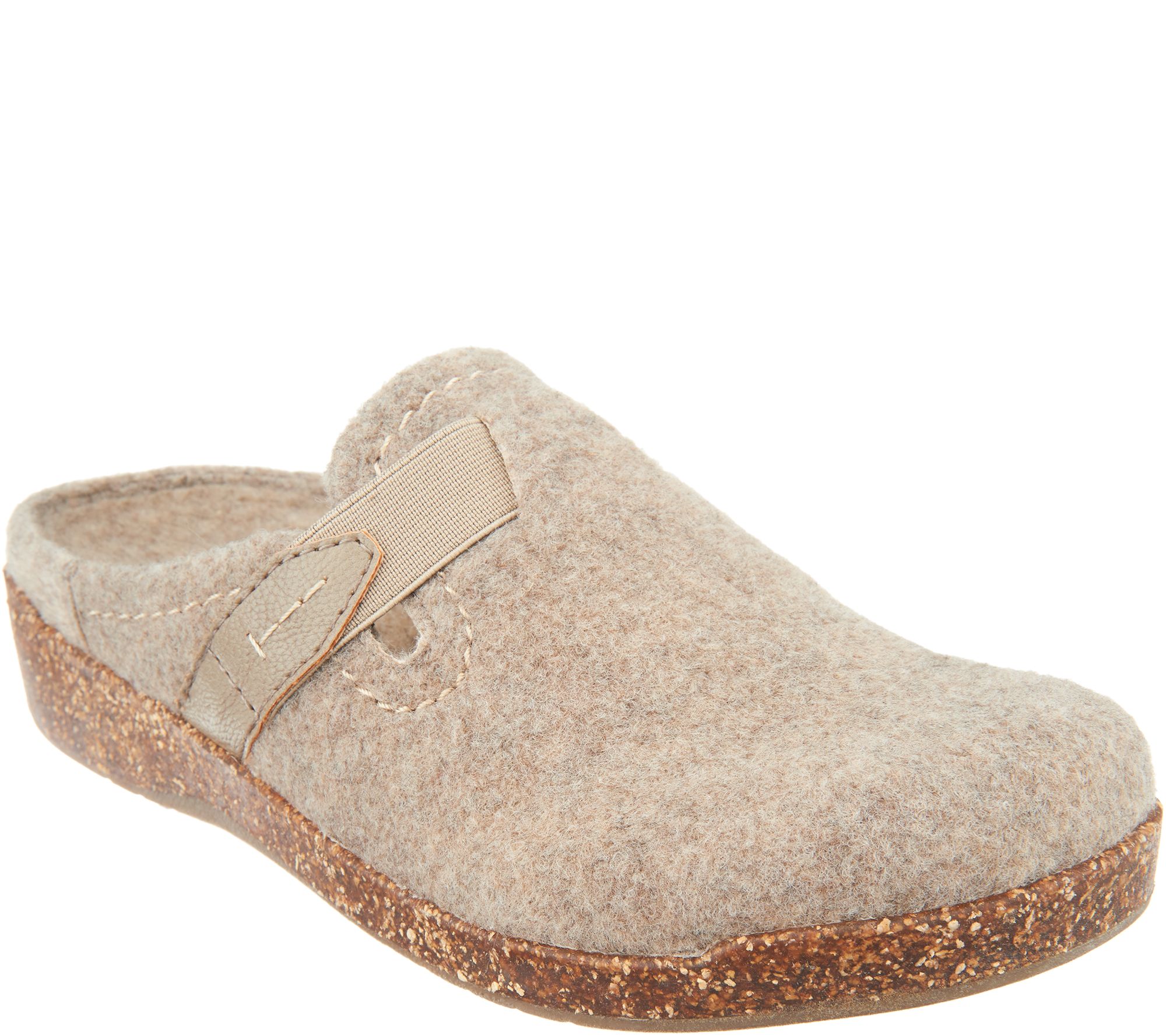 earth origins felt slip on clogs