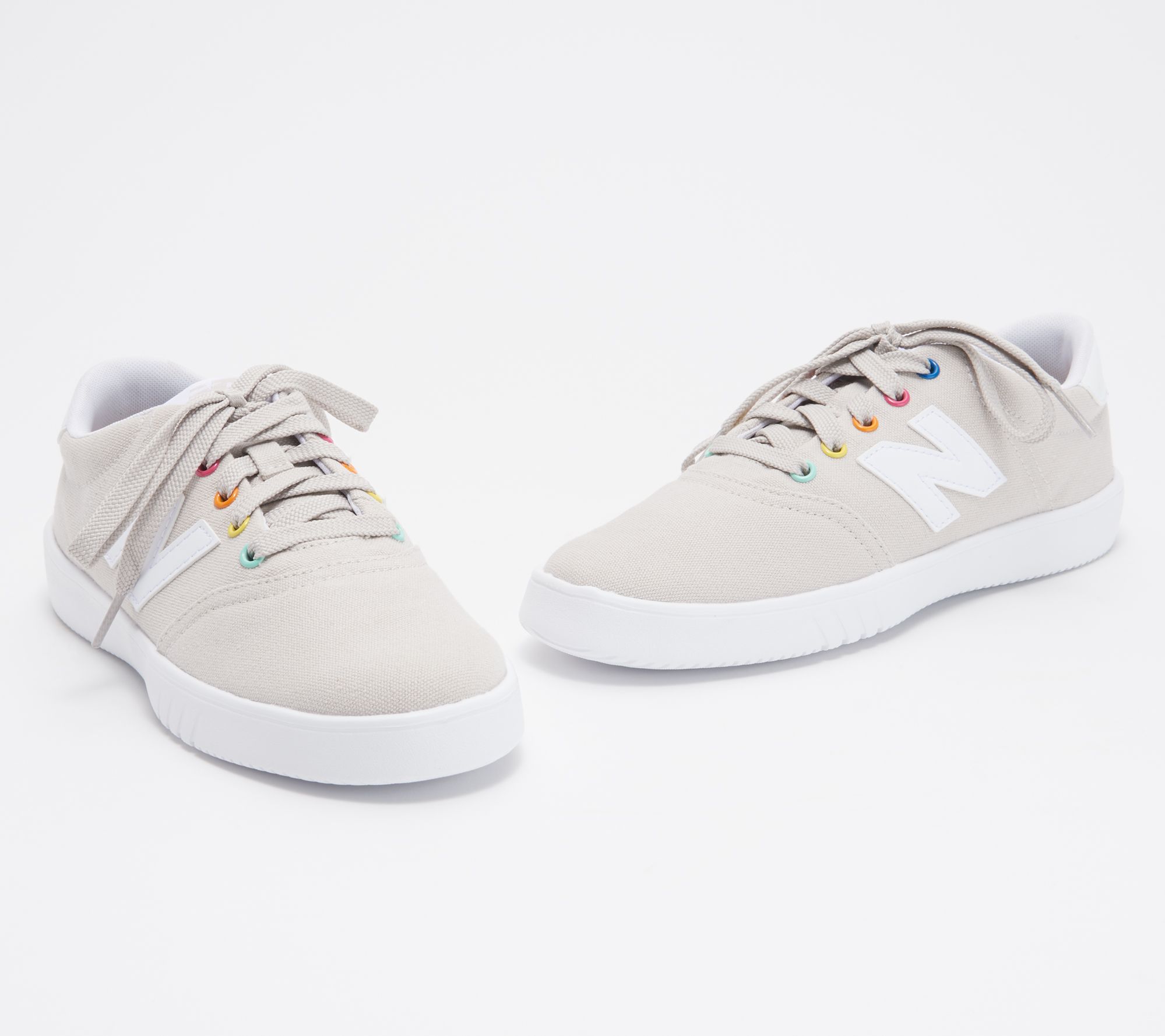 New Balance x Isaac Mizrahi Canvas Sneakers - CT15 - QVC.com