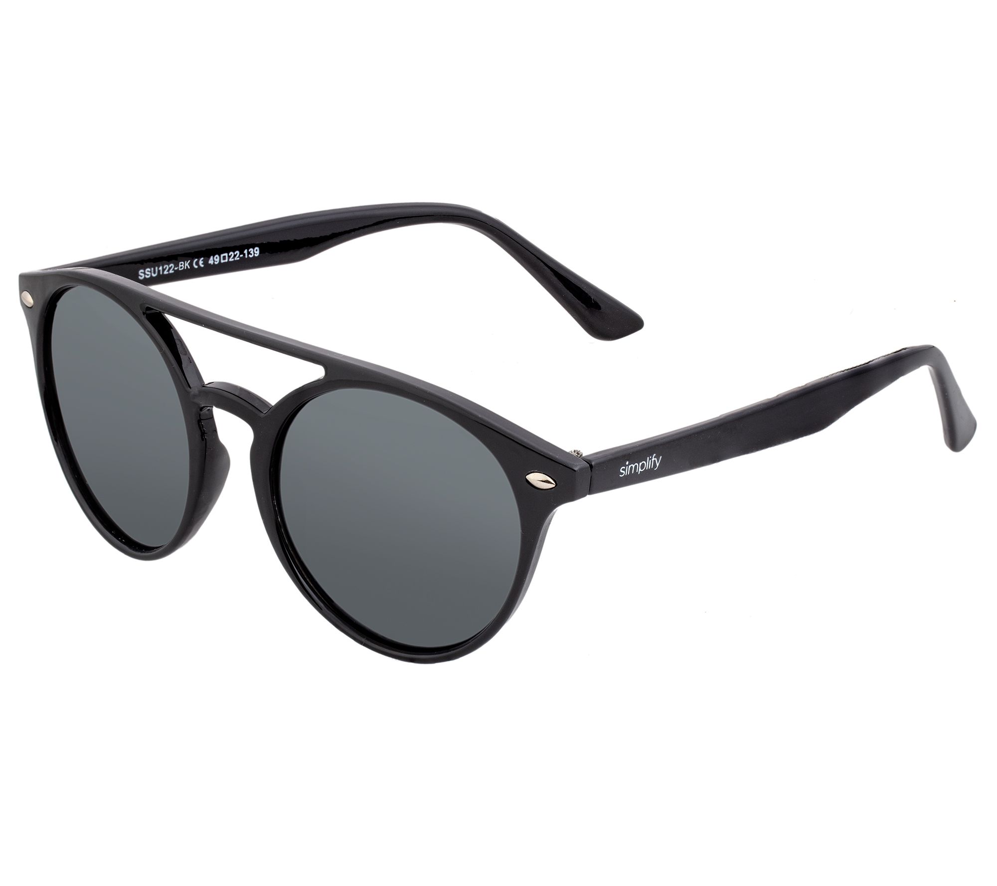 Simplify Men's Polarized Pantos Sunglasses - Finley - QVC.com