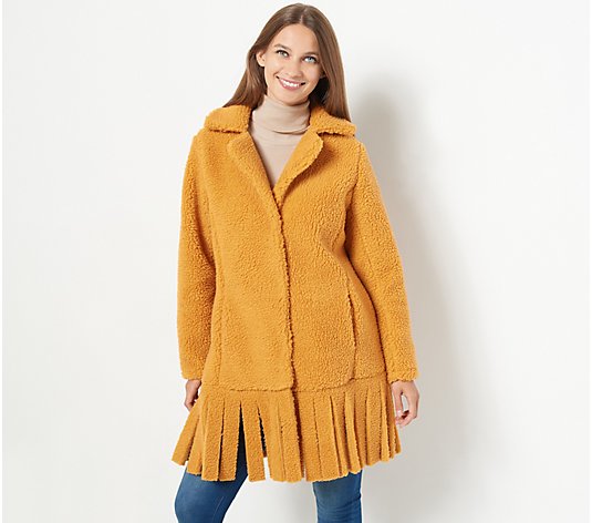 Attitudes by Renee Global Illusions Sherpa Coat