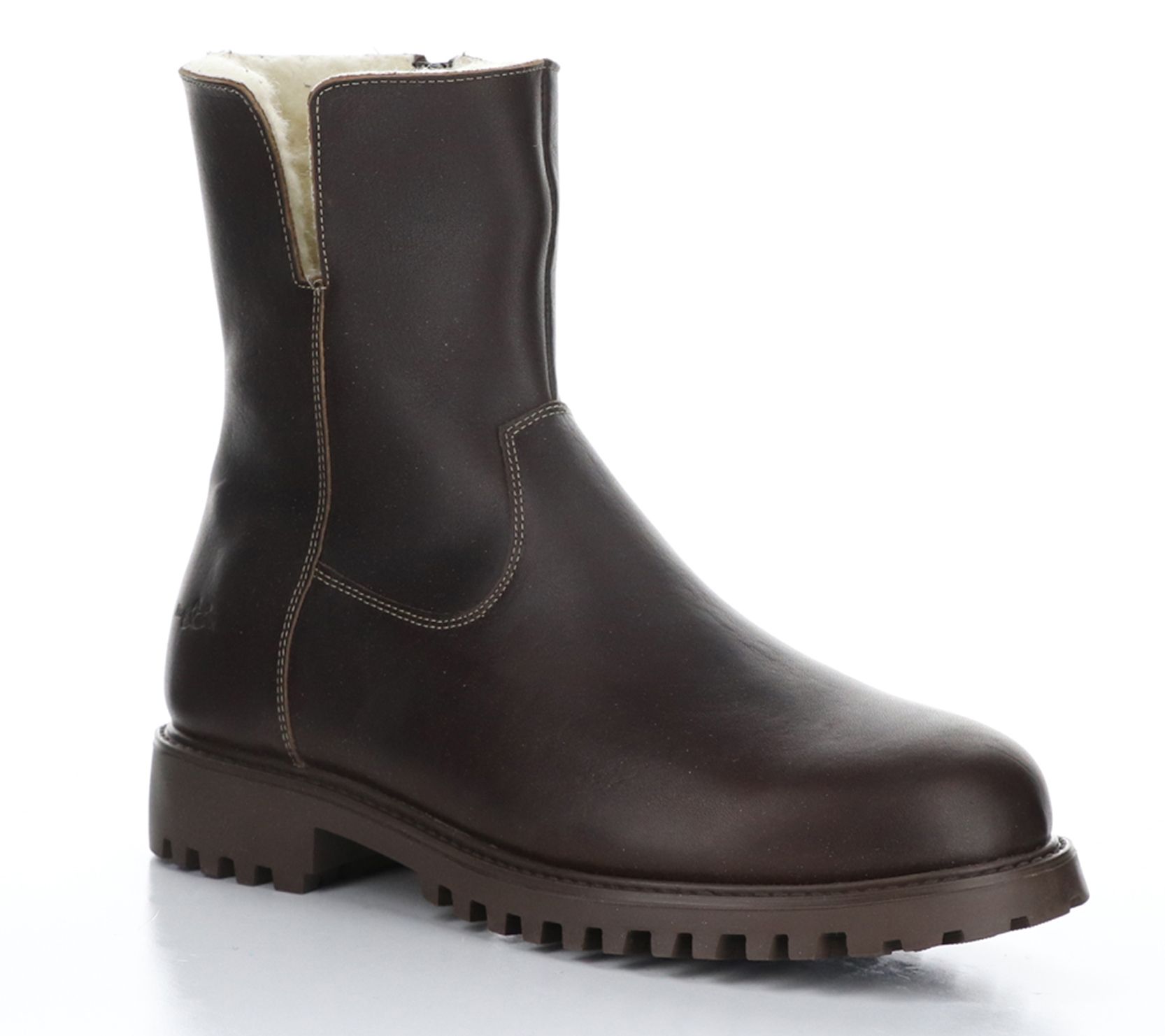 Bos. & Co. Winter Leather Side Zip Boots - Dere k