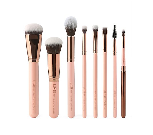 Luxie Complete Face Set Rose Gold