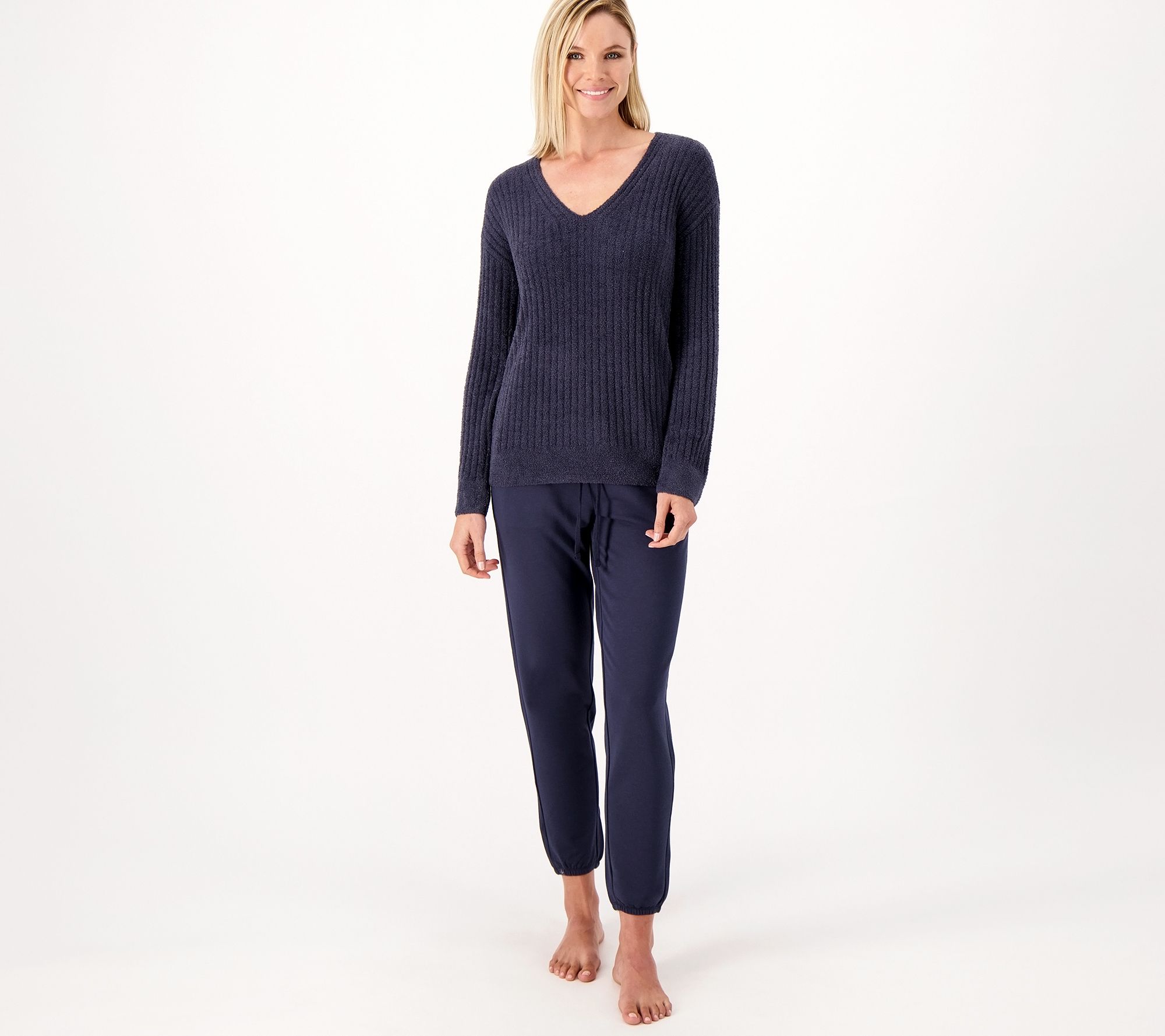 Cuddl Duds Double Plush Velour Tall Lounge Set