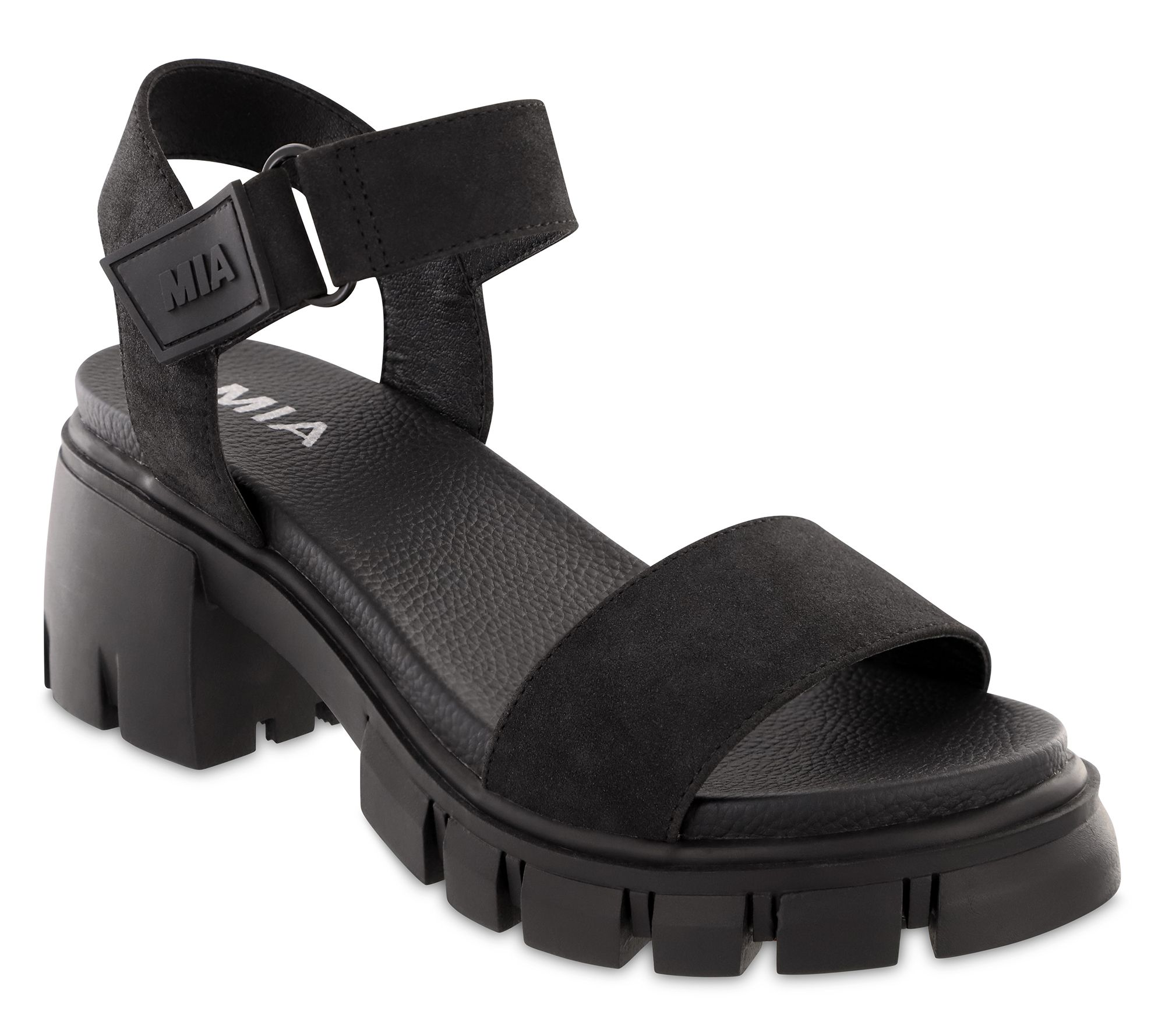 MIA Shoes Ankle Strap Sandal - Skyler - QVC.com